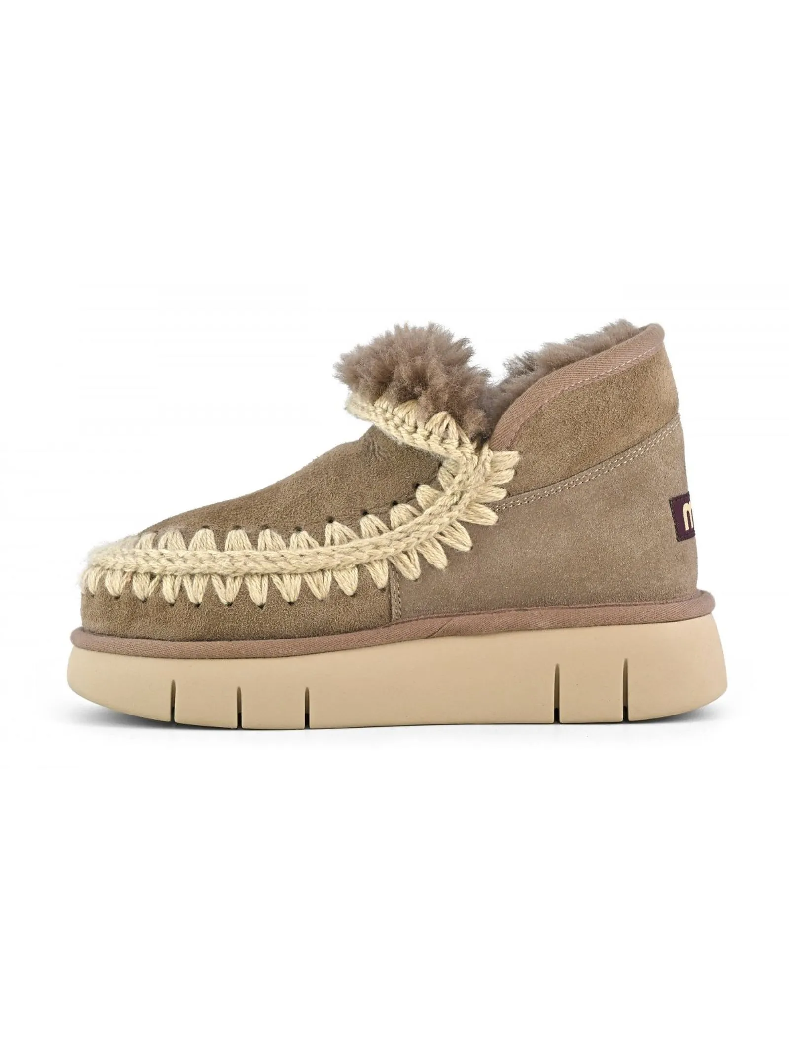 MOU Calzature,Stivali Eskimo bounce sneaker grigio 