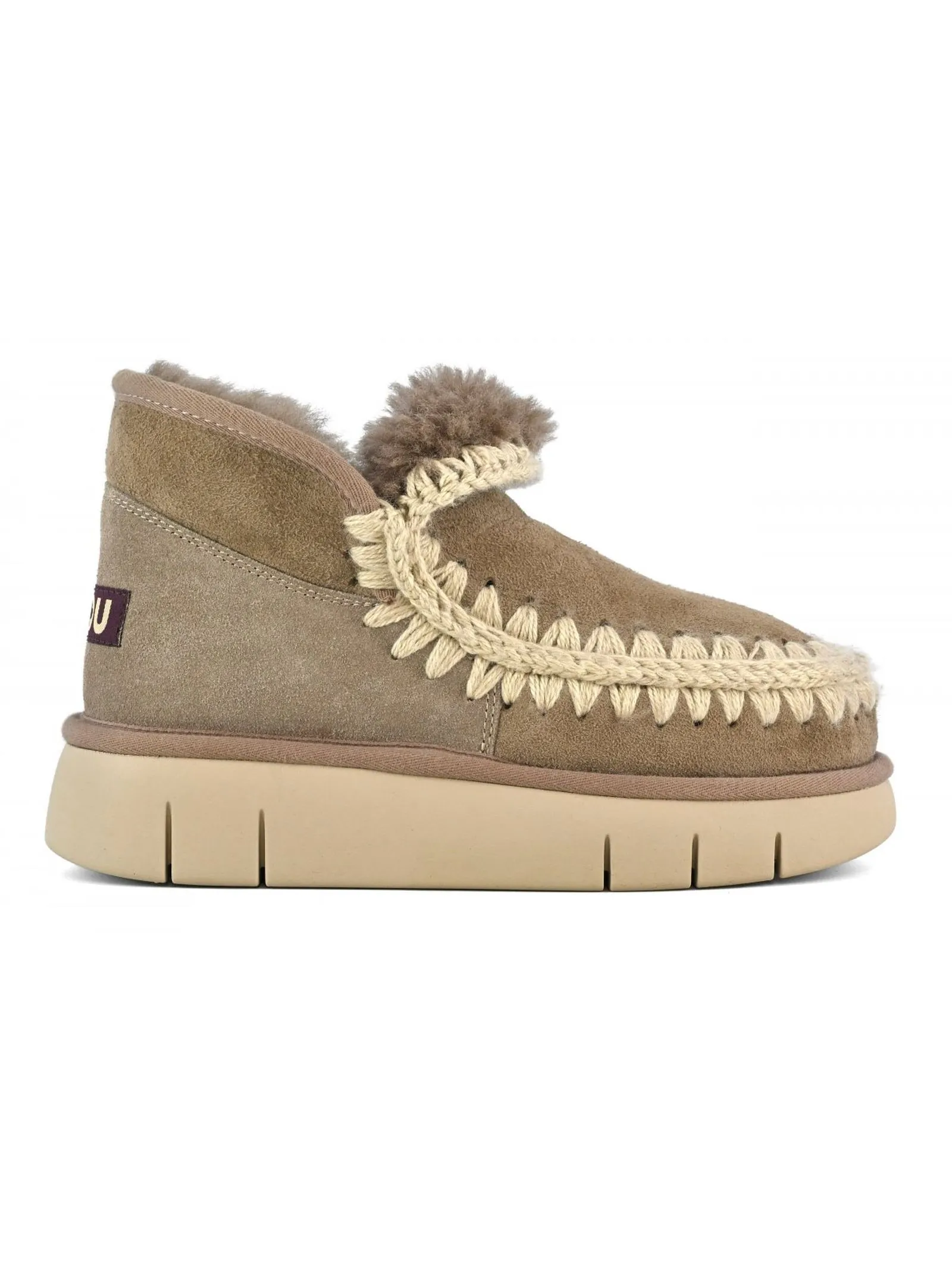 MOU Calzature,Stivali Eskimo bounce sneaker grigio 