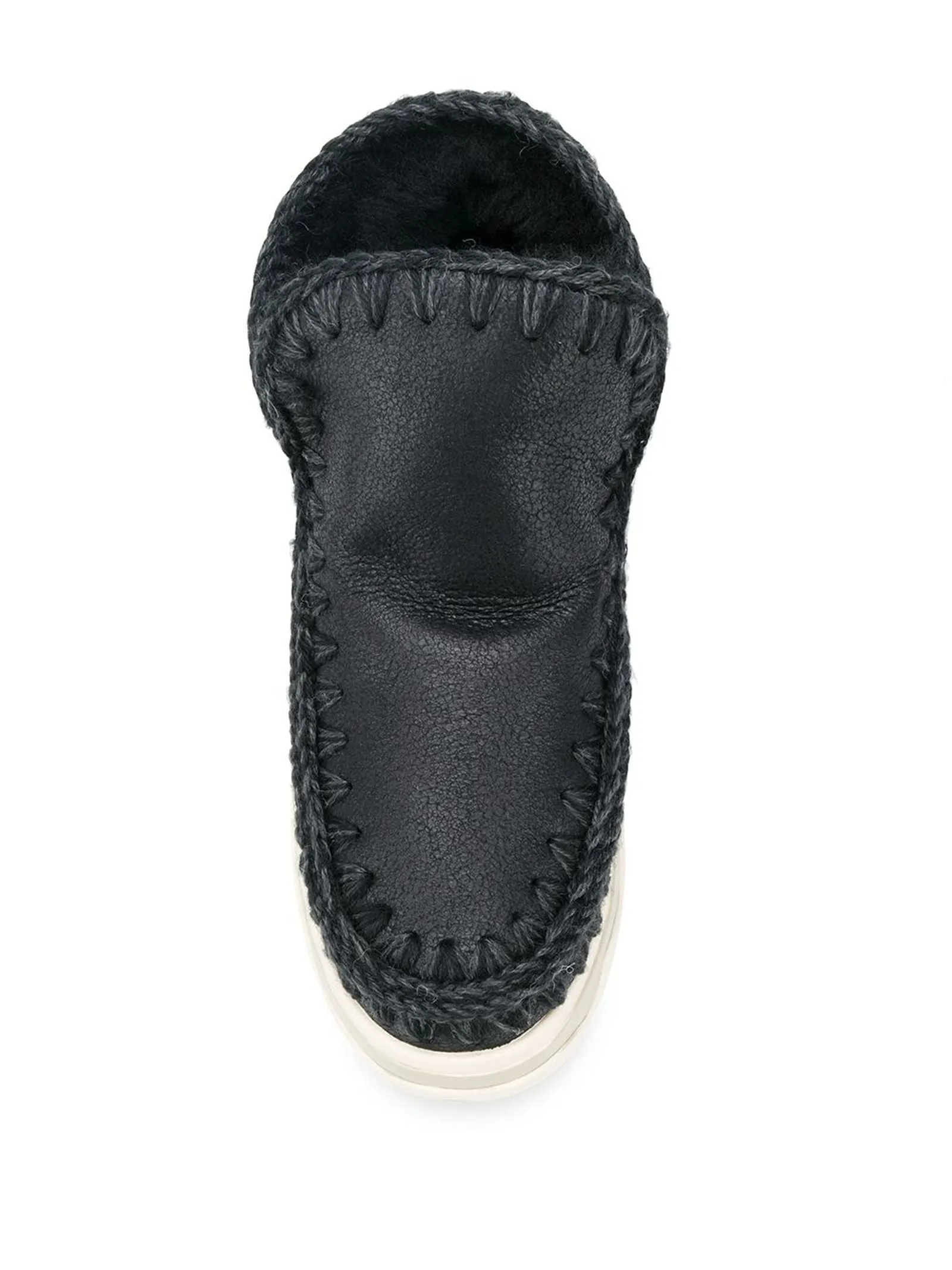 MOU Calzature,Stivali Eskimo trainer rhinestones nero 