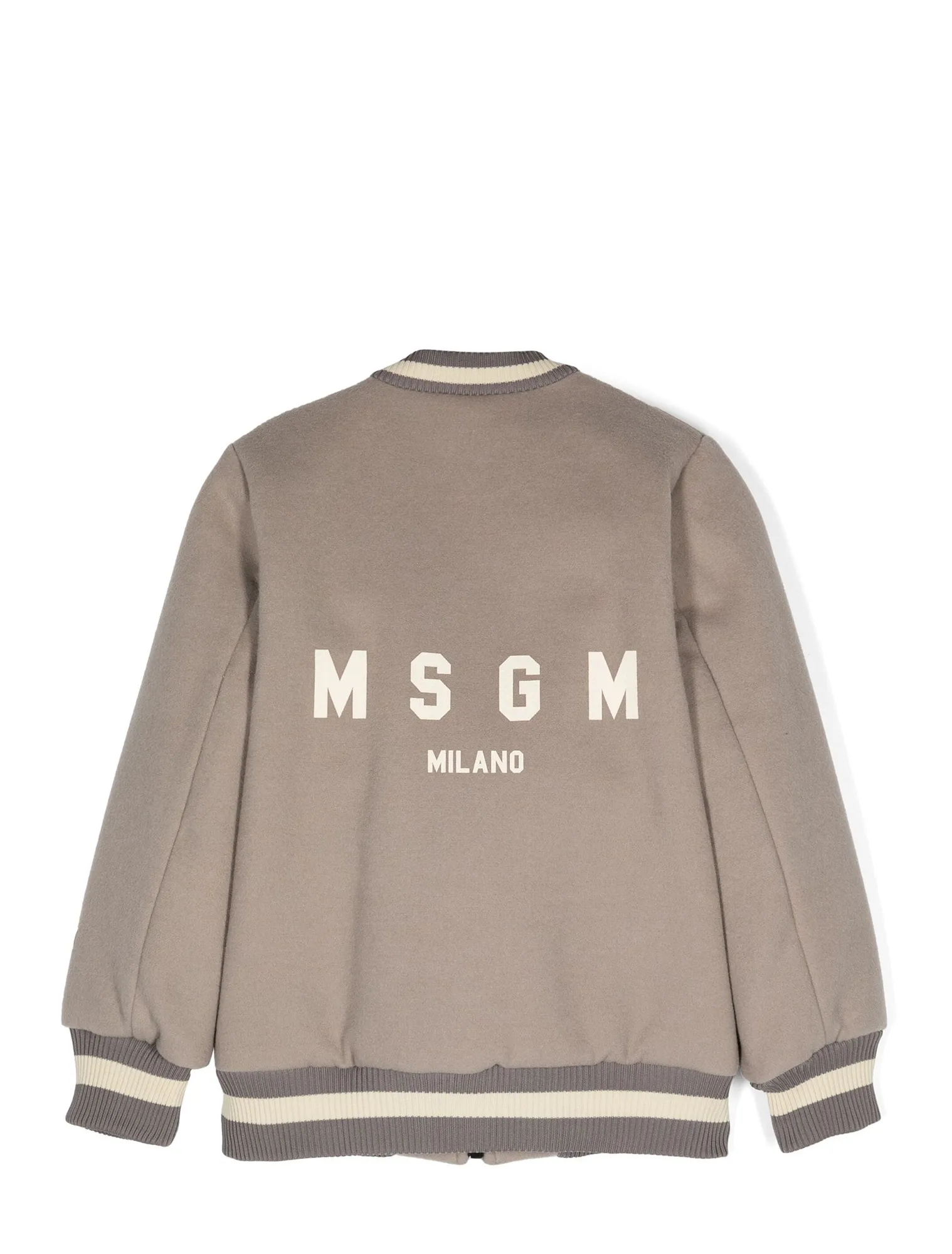 MSGM KIDS  Bomber con stampa