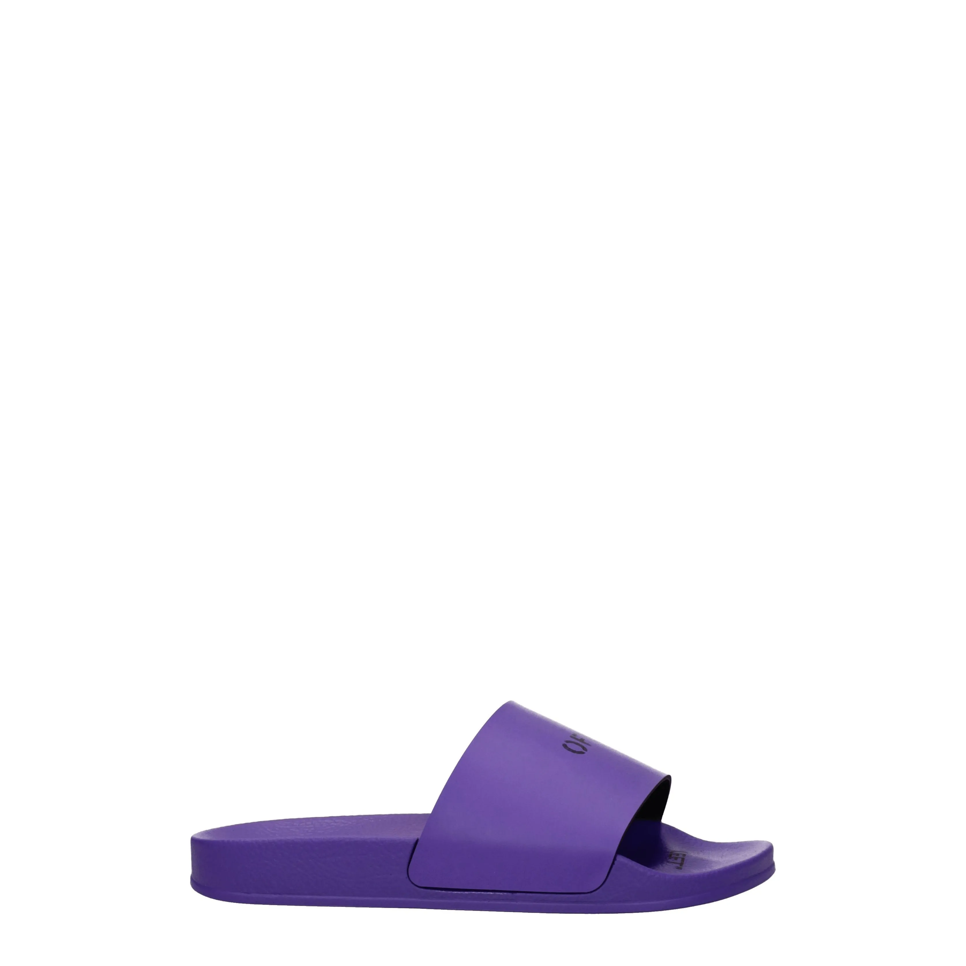 Off-White Ciabatte e Zoccoli Donna Gomma Viola