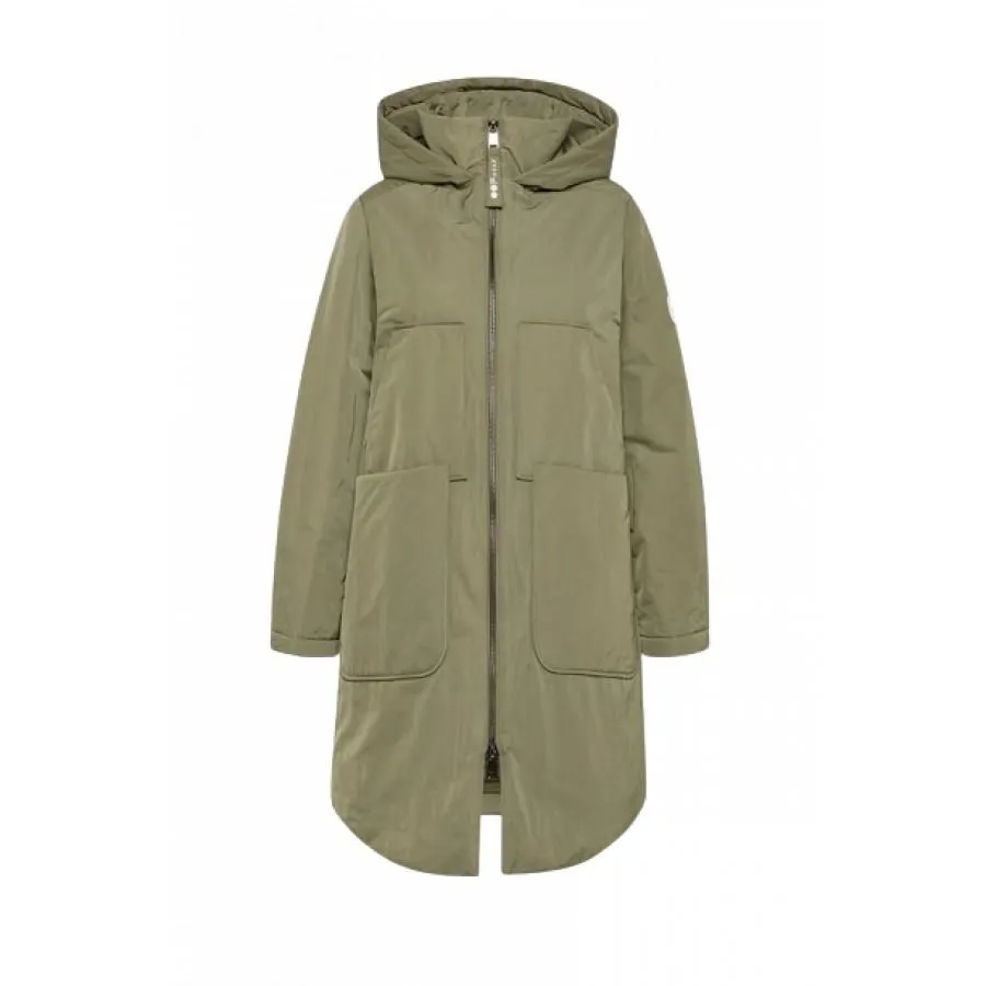 Oof Parka Lungo 9094 In Nylon Memory