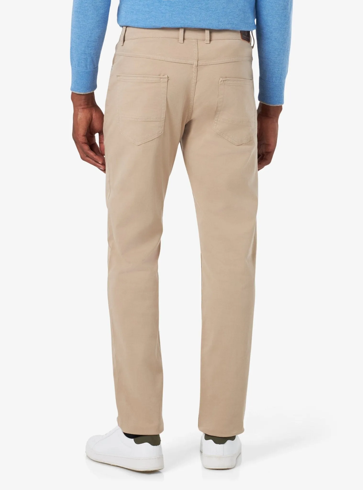 Pantalone Cinque Tasche in Cotone Twill - Luke