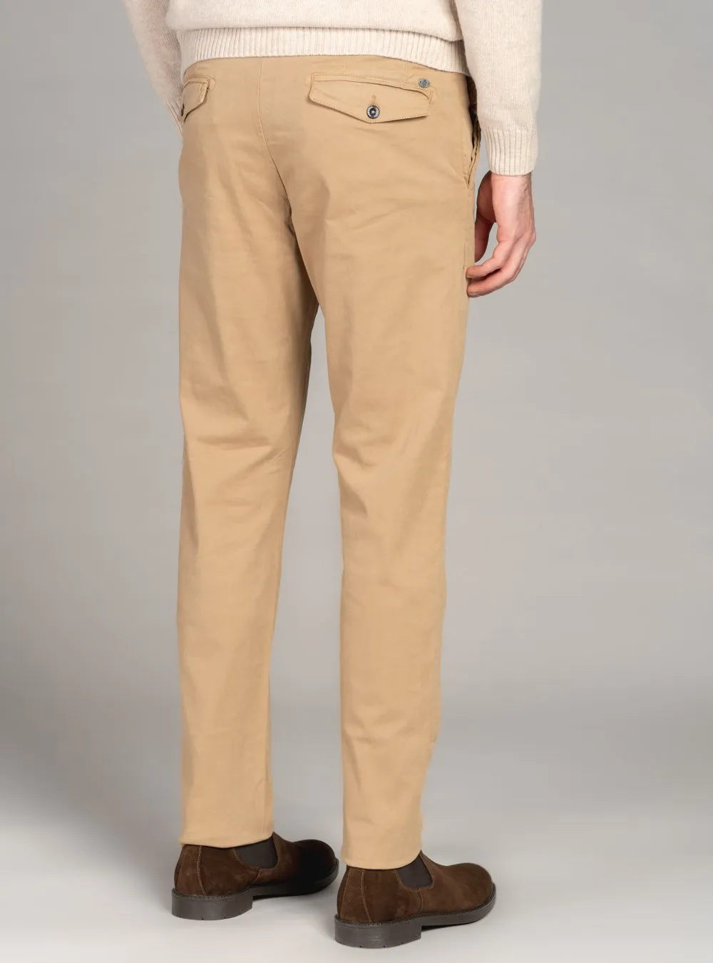 Pantalone classico a tasca america in cotone - Casey