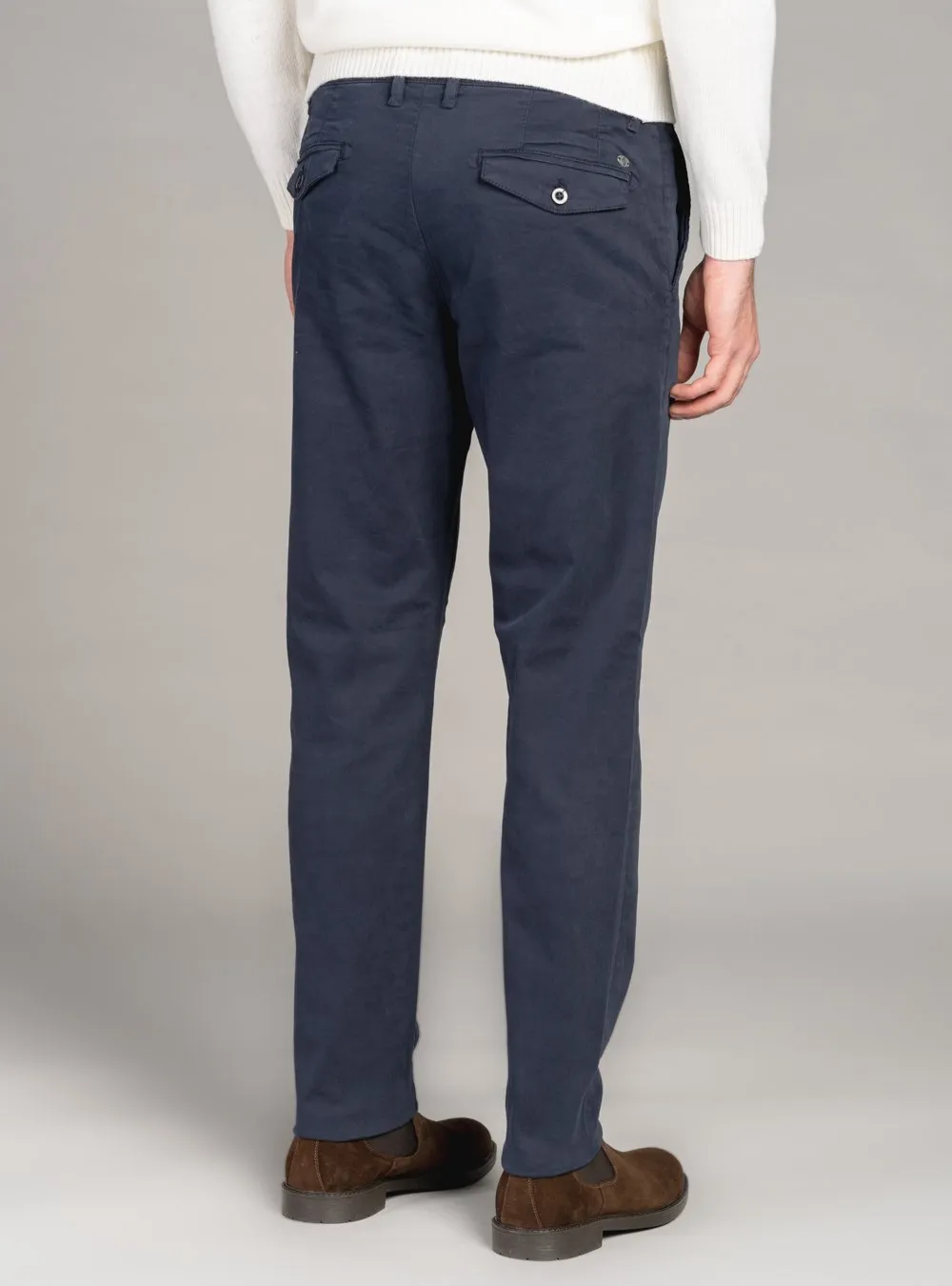 Pantalone classico a tasca america in cotone - Casey