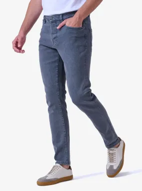 Pantalone Denim in Cinque Tasche - Grey