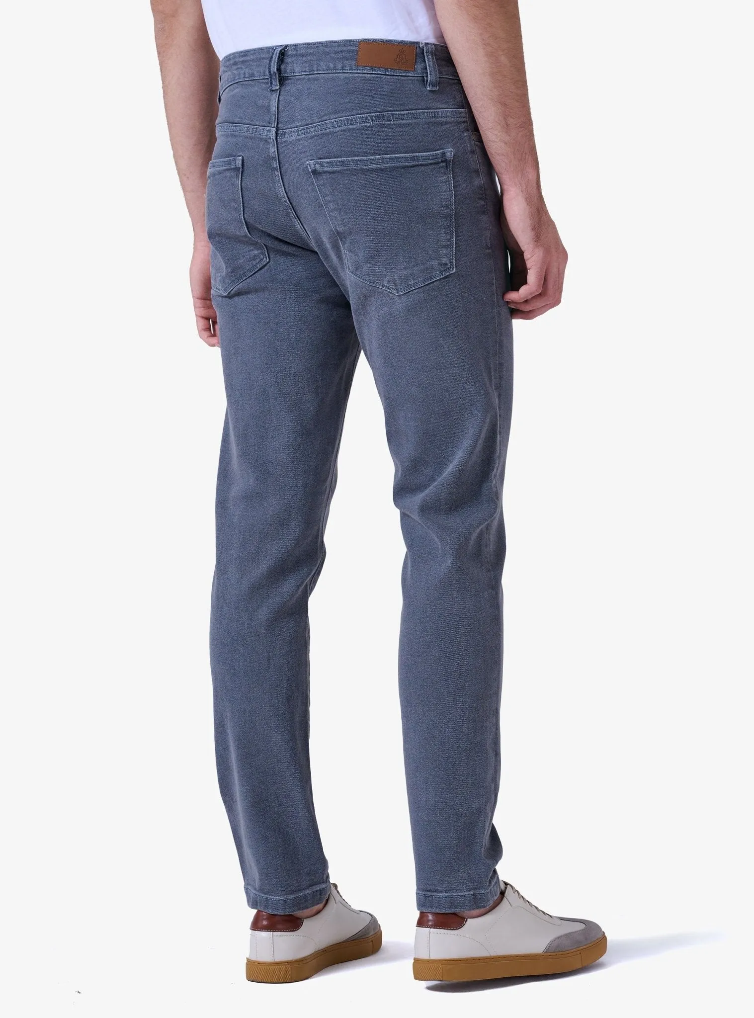 Pantalone Denim in Cinque Tasche - Grey