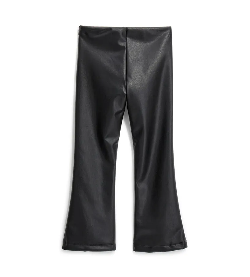 --Pantalone finta pelle-