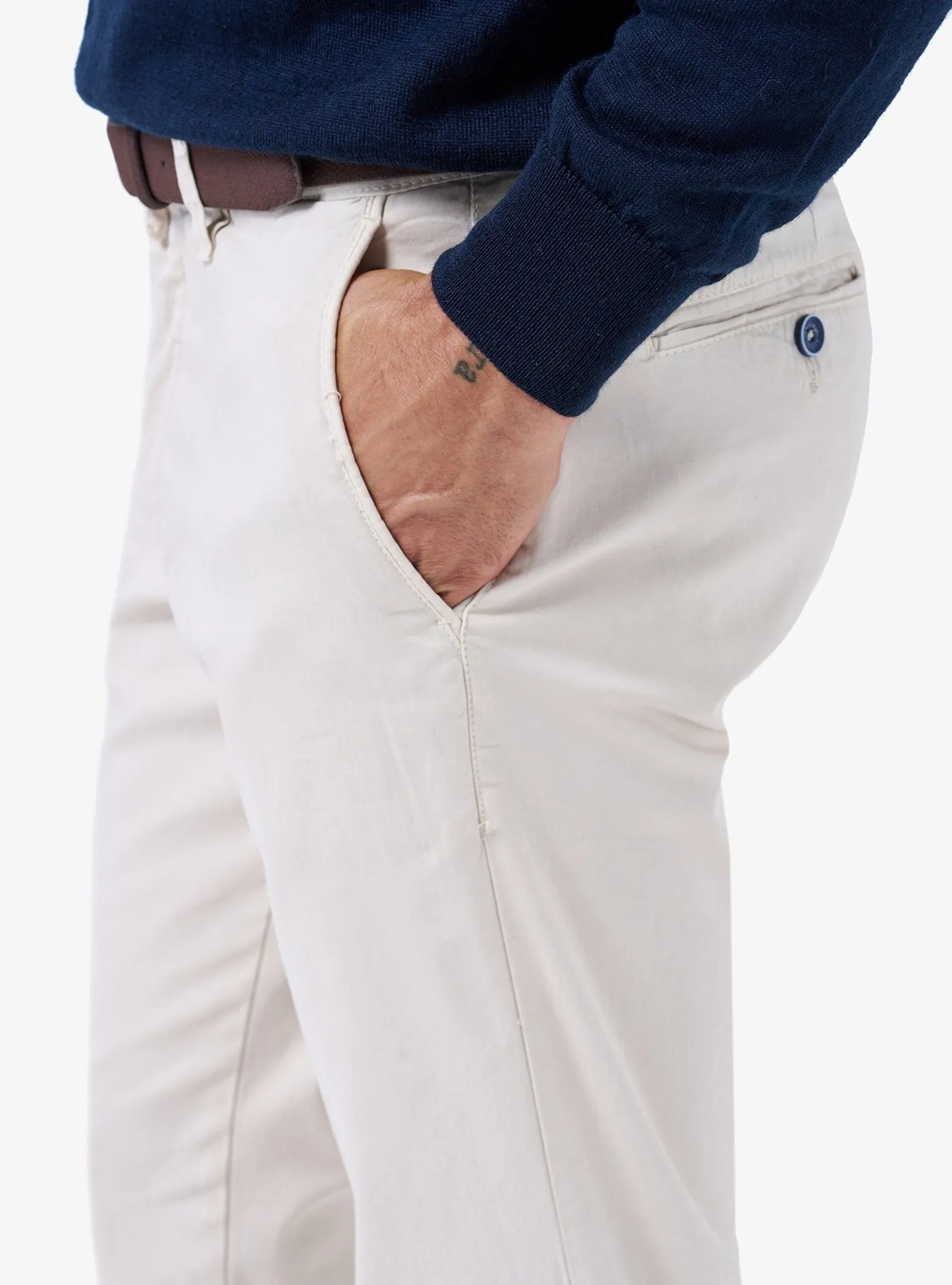 Pantalone tasca america in cotone rasmun - Absert