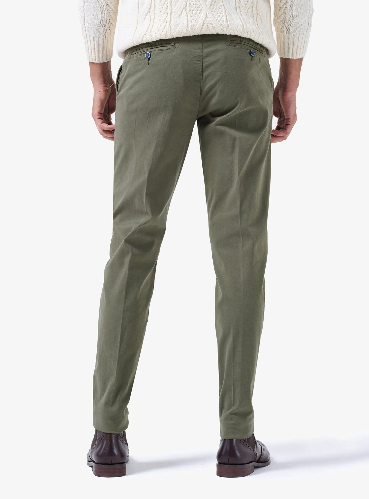 Pantalone tasca america in cotone rasmun - Absert