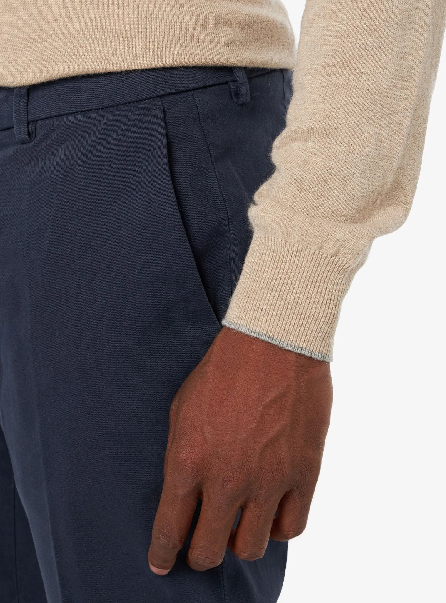 Pantalone Tasca America in Cotone Twill - Spacey