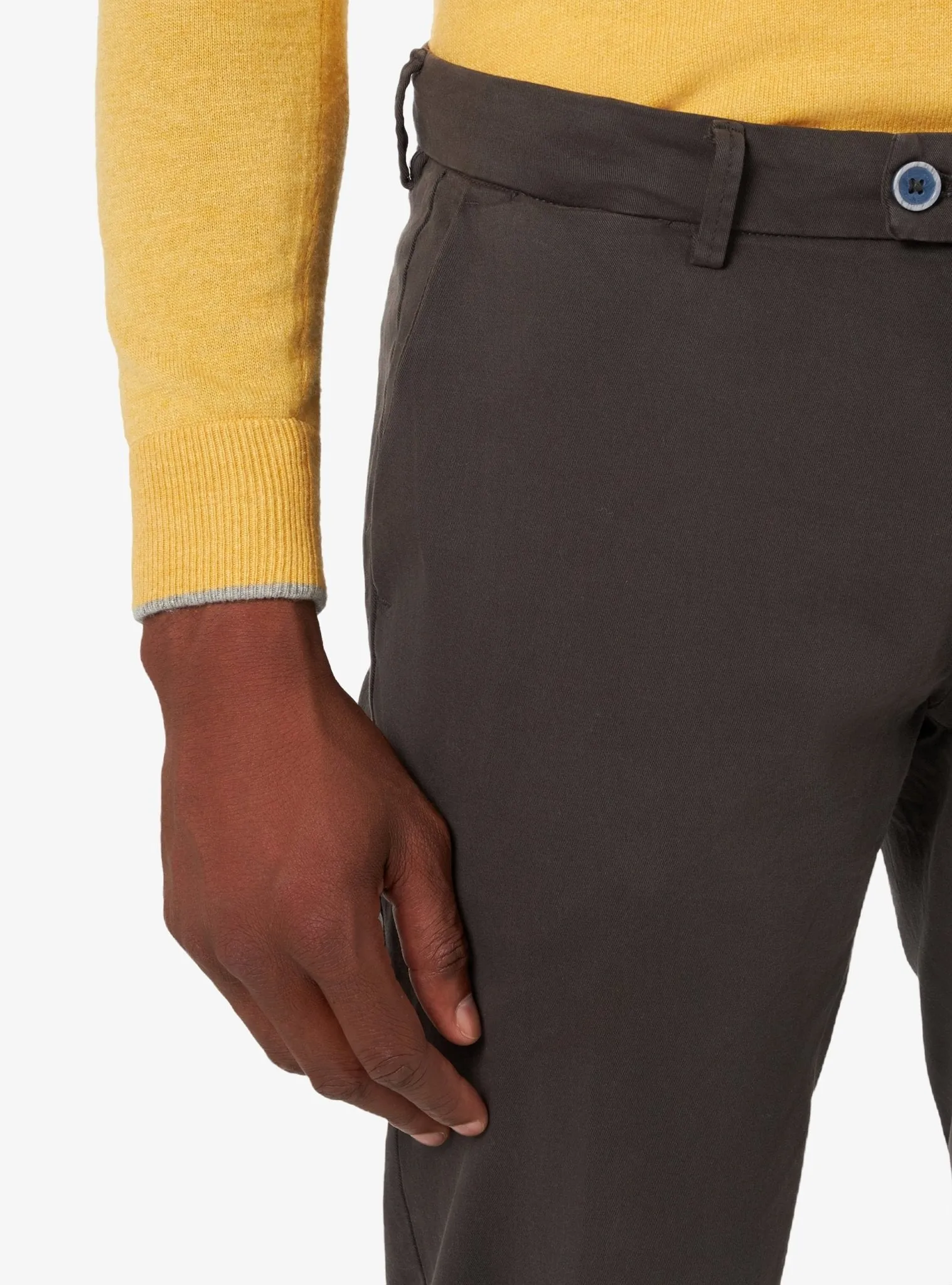 Pantalone Tasca America in Cotone Twill - Spacey