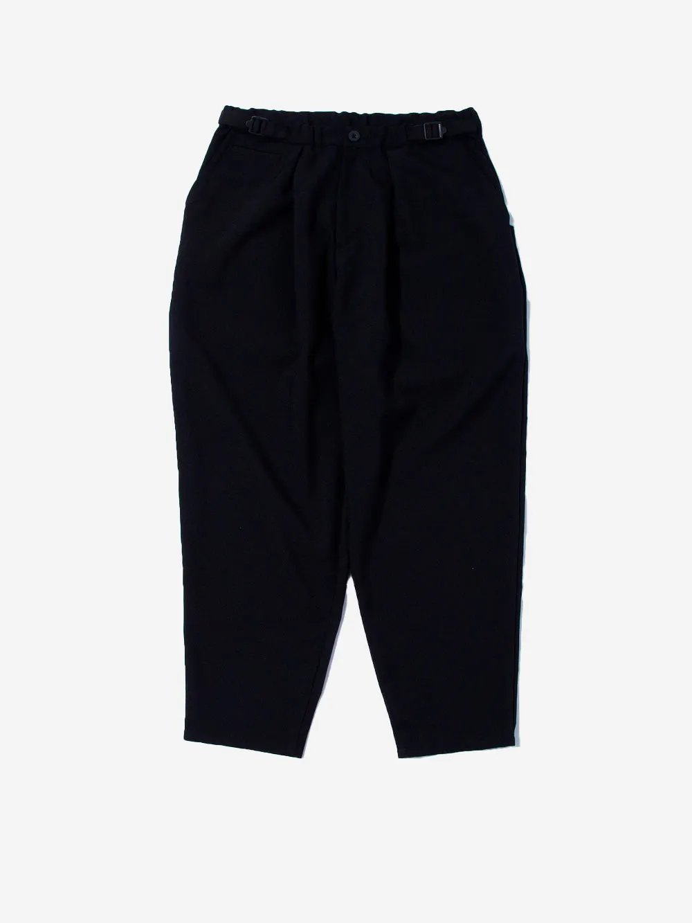 Pantaloni balloon cropped neri