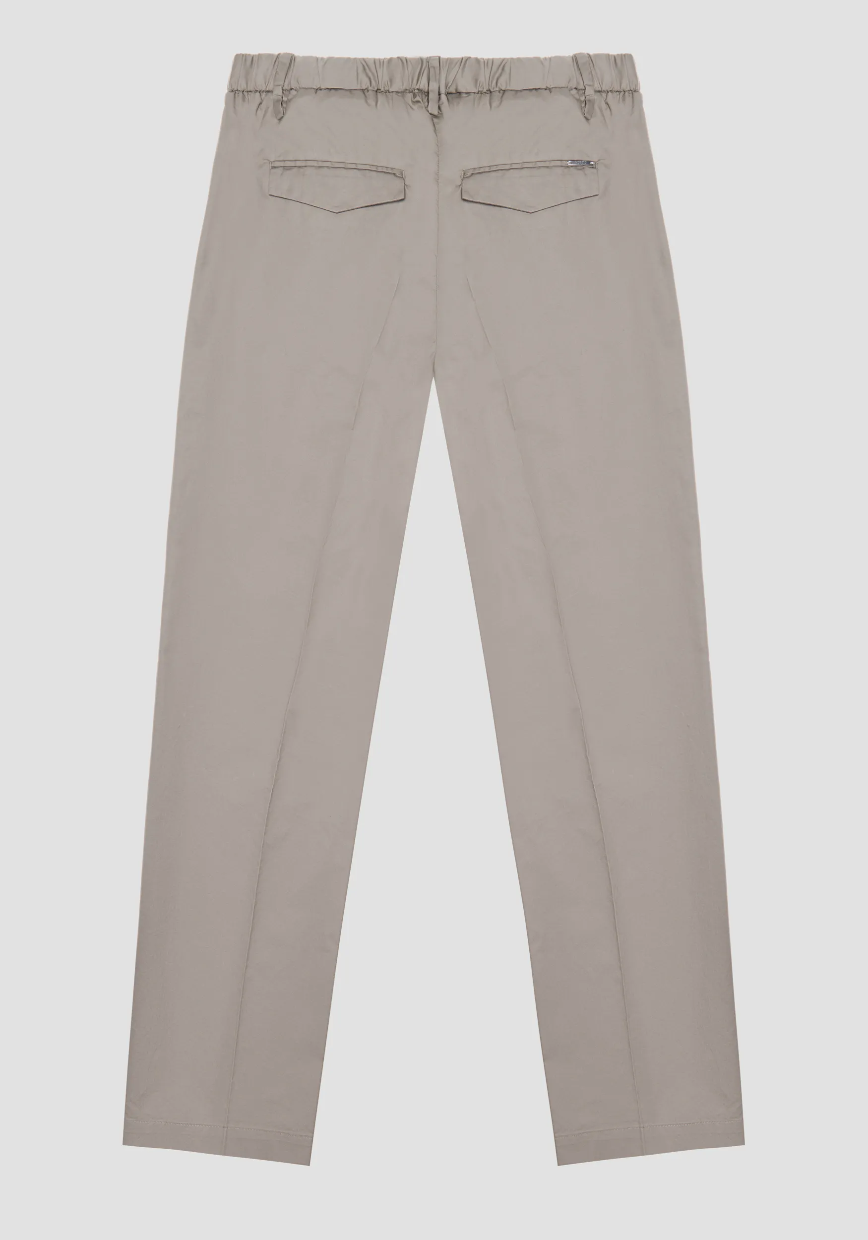 PANTALONI CARROT FIT “KEVIN” IN TWILL DI COTONE