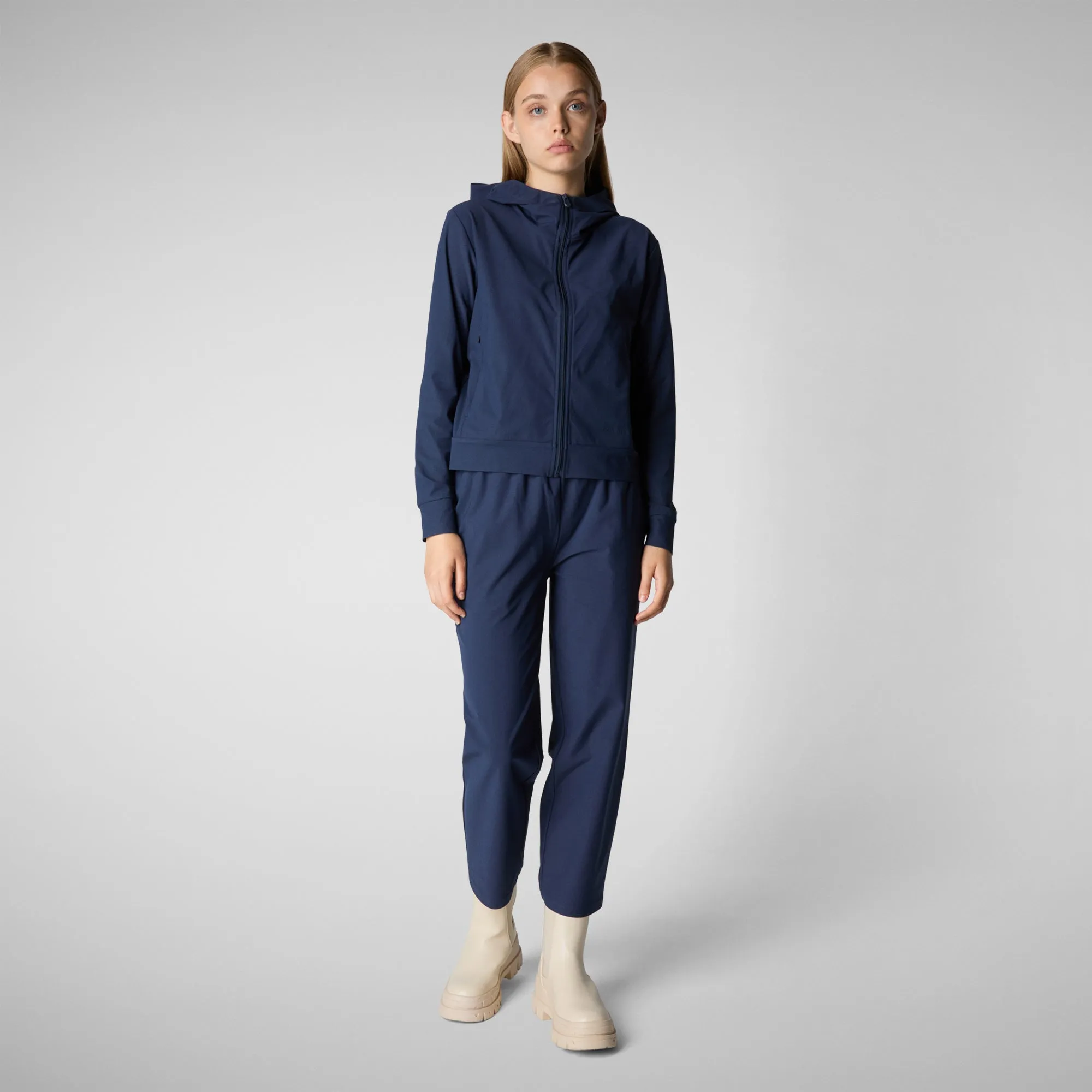 PANTALONI DONNA MILAN BLU NAVY