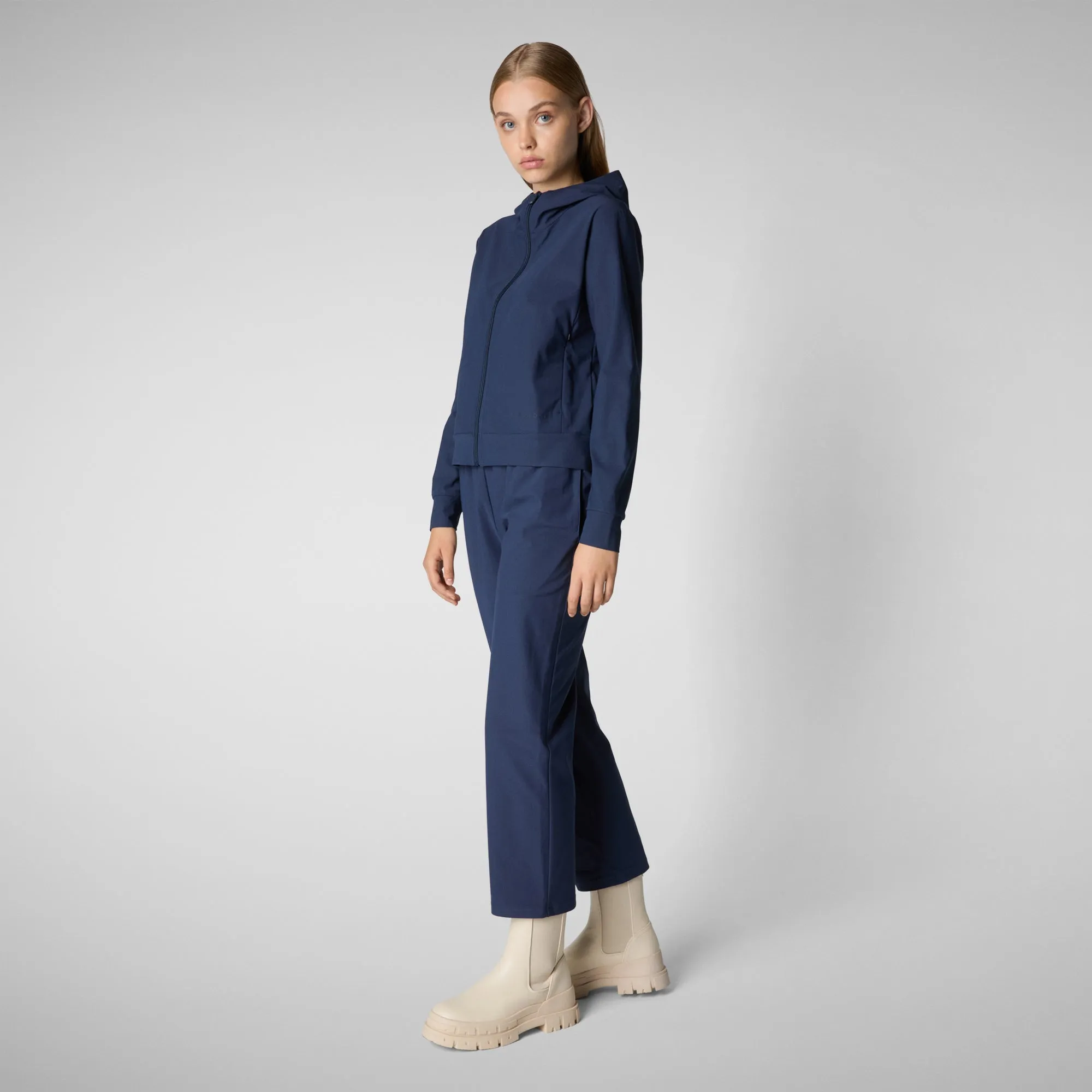 PANTALONI DONNA MILAN BLU NAVY