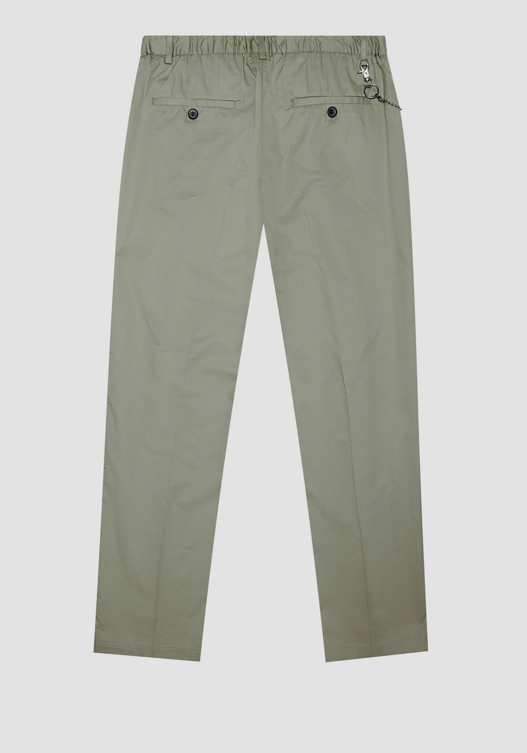 PANTALONI REGULAR FIT “ANDREAS” IN TWILL DI COTONE