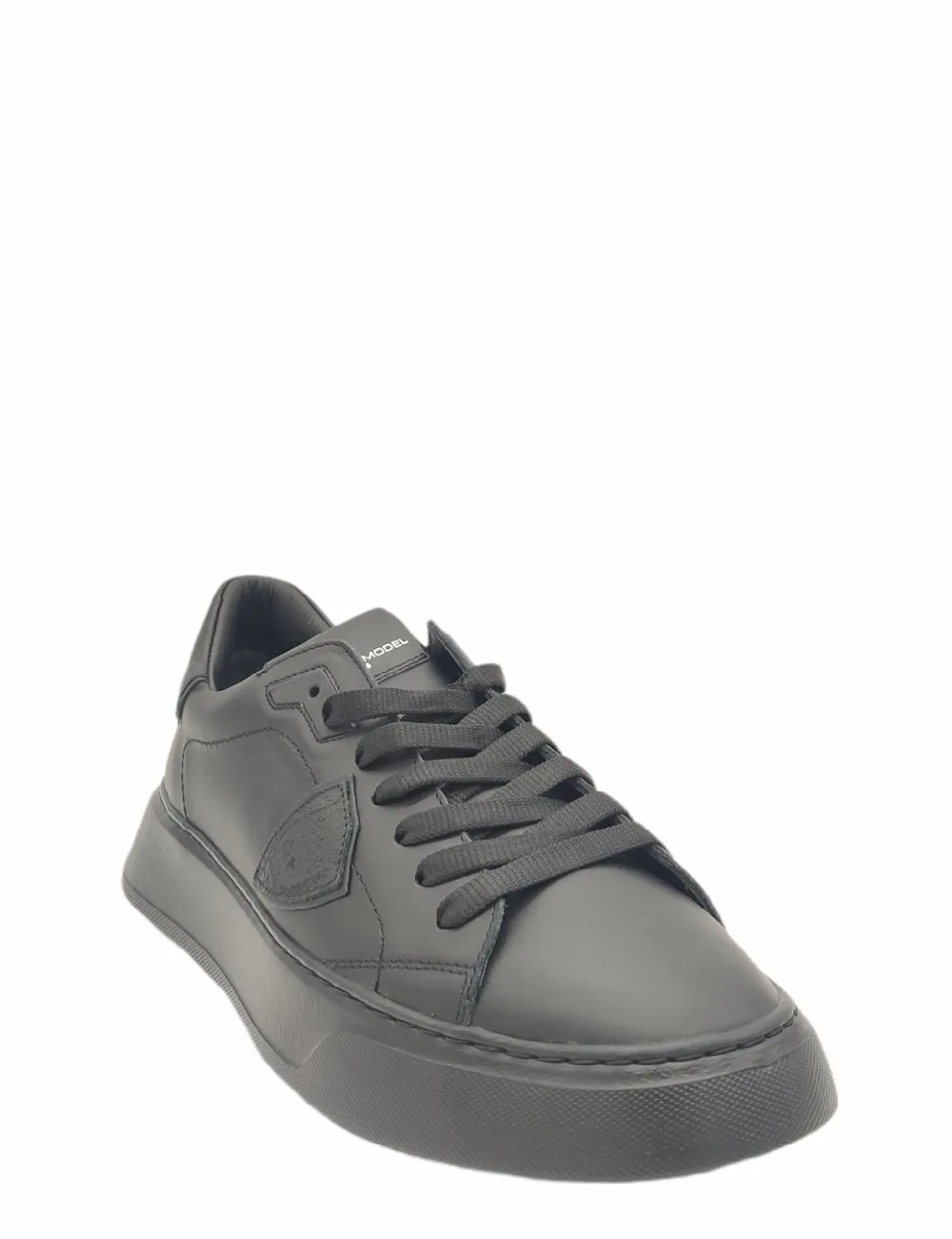 Philippe Model     Sneakers Temple Veau Noir Noir