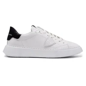 Philippe Model Sneakers Uomo Temple Vau Bianco Inserto Specchio