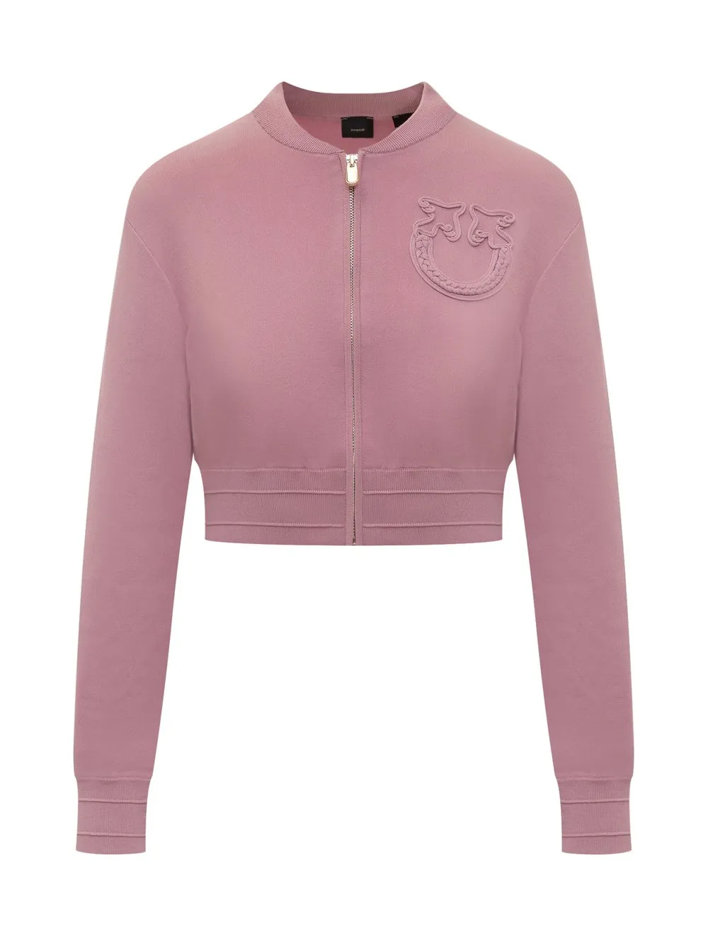 PINKO Giacca Bomber con Logo Love Birds  