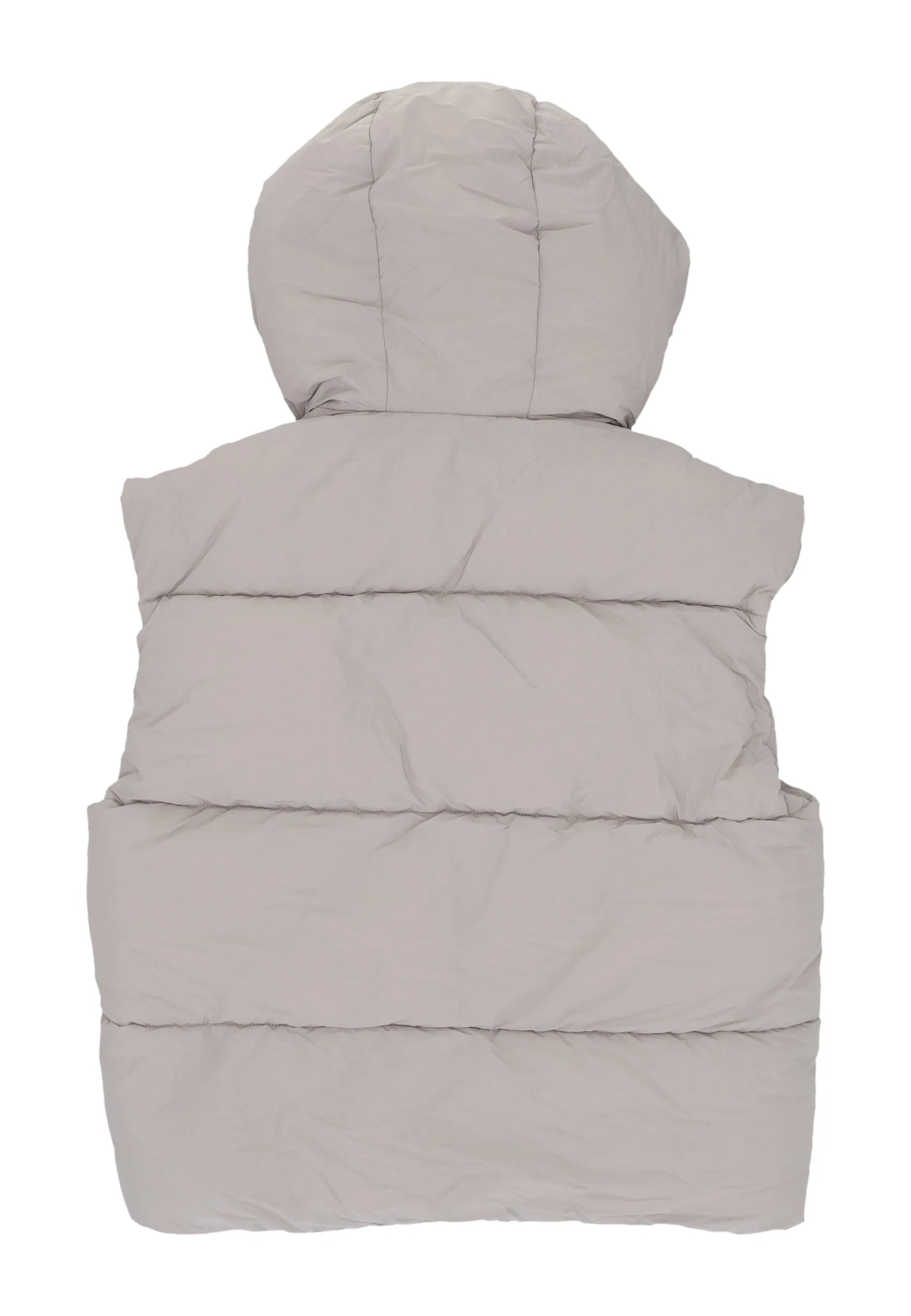 Piumino Smanicato Uomo Small Signature Puffer Vest Light Grey