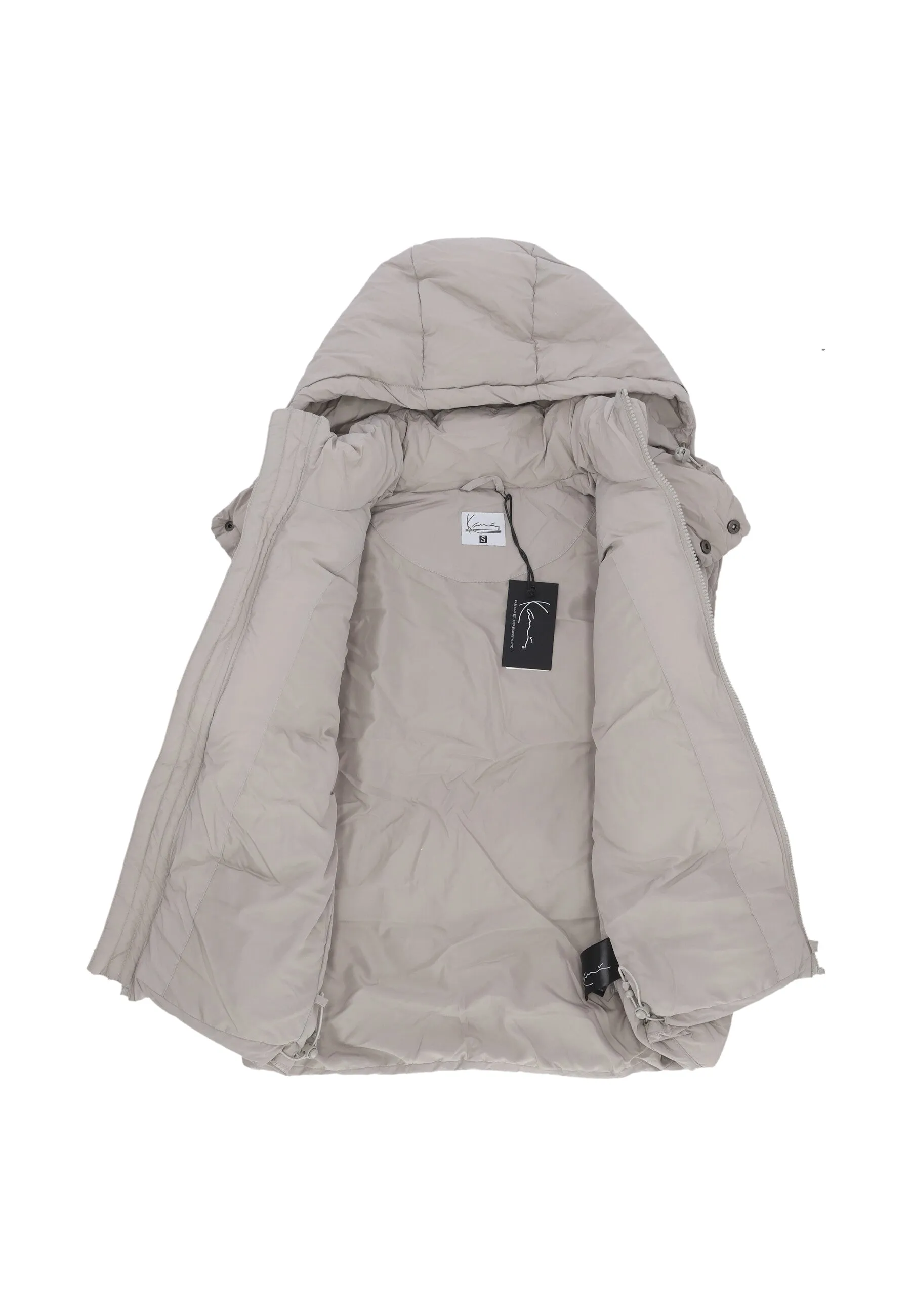 Piumino Smanicato Uomo Small Signature Puffer Vest Light Grey