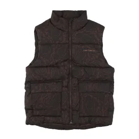 Piumino Smanicato Uomo Springfield Vest Paisley Print/buckeye/black