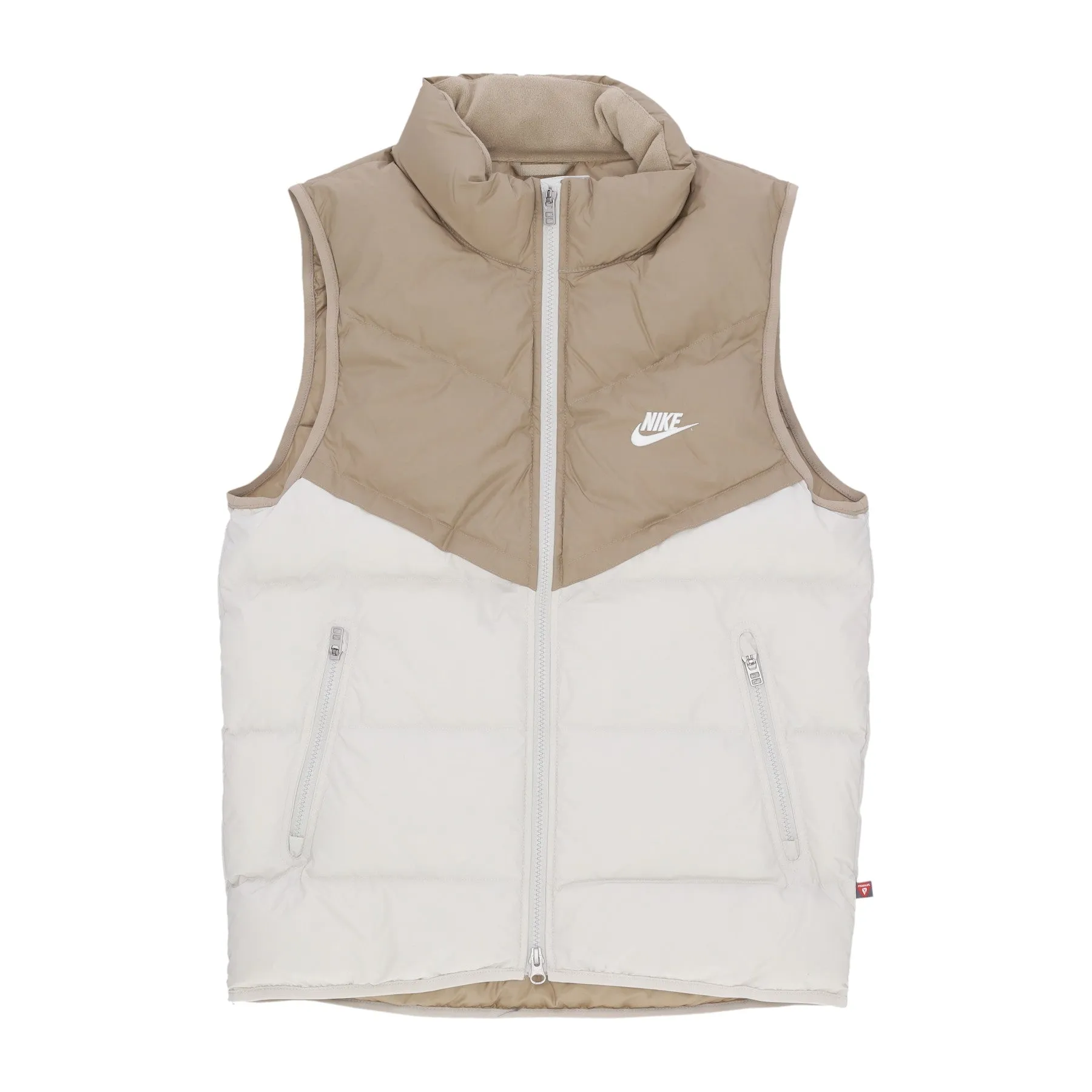 Piumino Smanicato Uomo Storm Fit Windrunner Vest Khaki/light Bone/sail