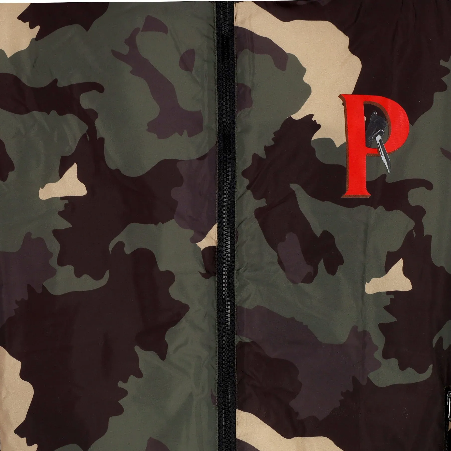 Piumino Uomo Baseball Windbreaker Camo