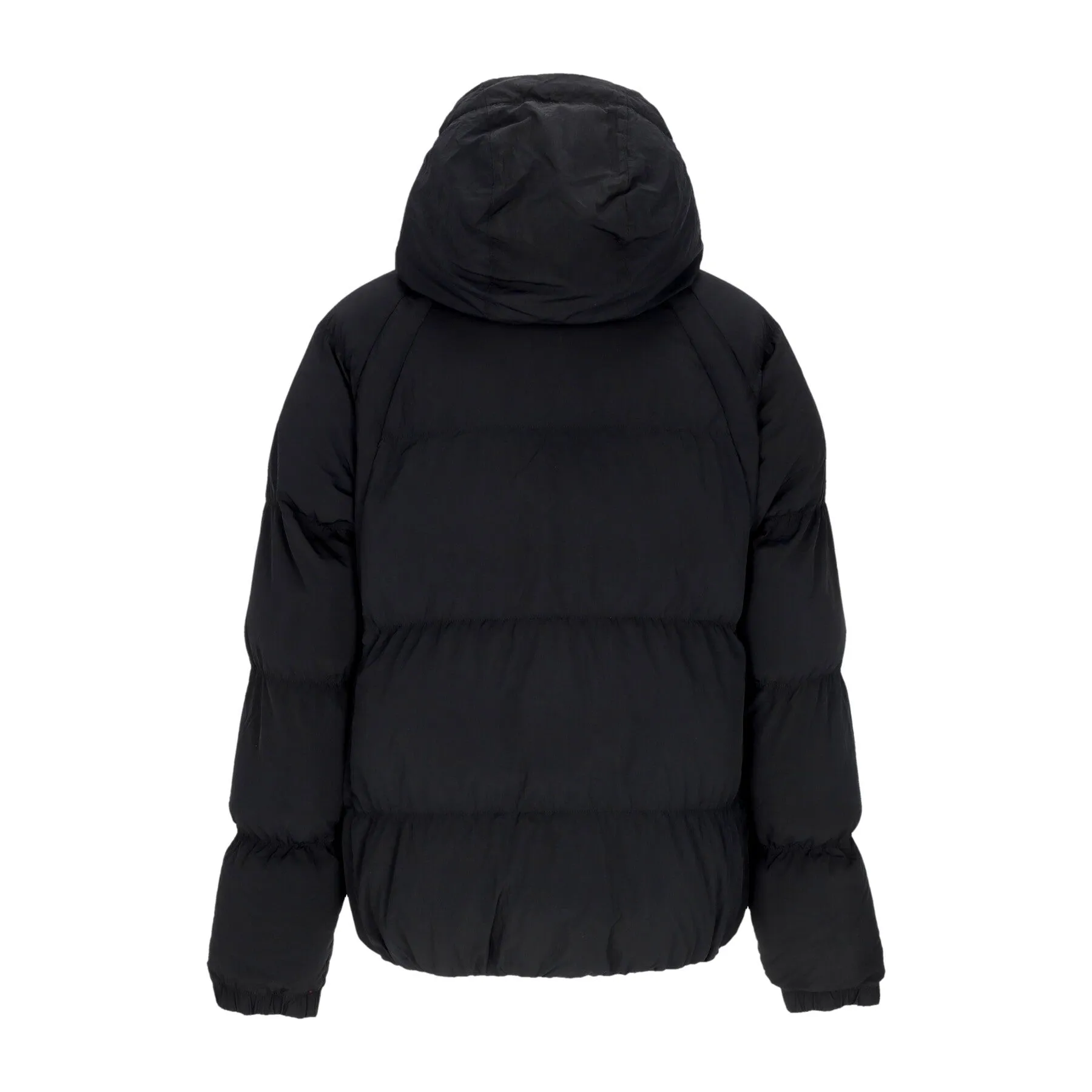 Piumino Uomo Essential Puffer Jacket Black/fire Red/fire Red