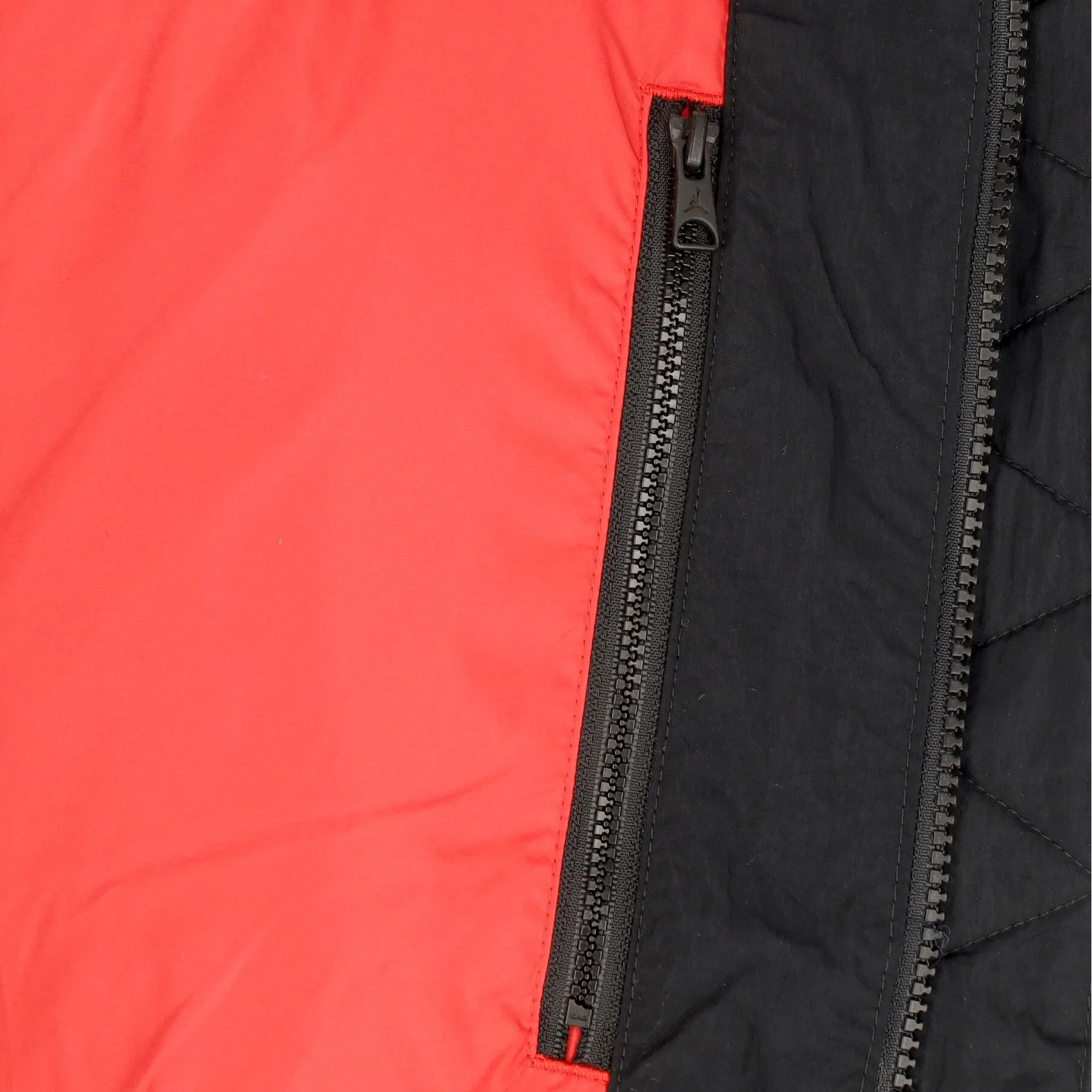 Piumino Uomo Essential Puffer Jacket Black/fire Red/fire Red