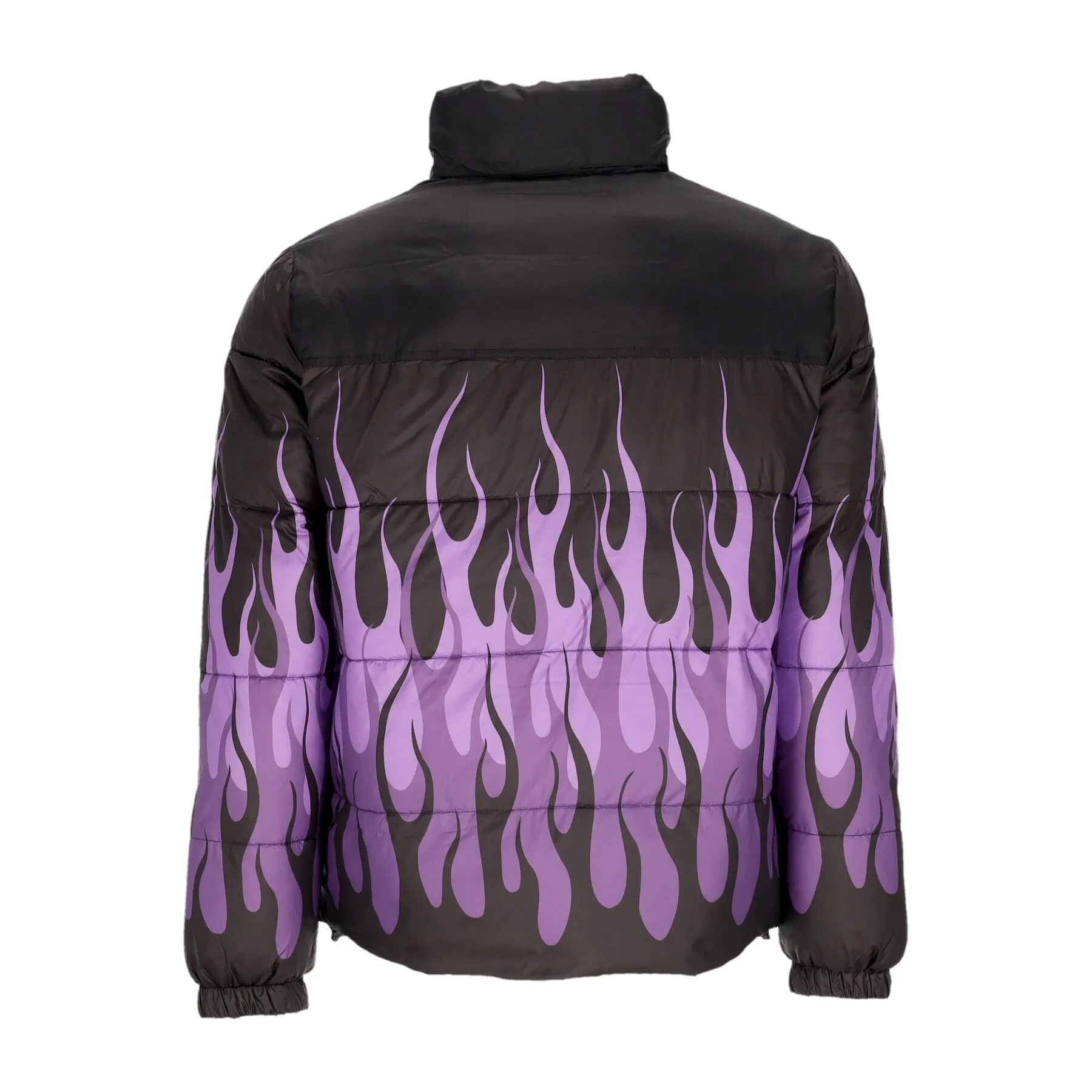 Piumino Uomo Puffy Jacket Black/purple