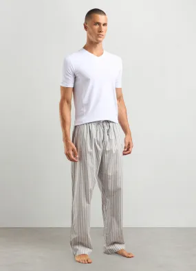 PRIVACY  Pantaloni pigiama lunghi in puro cotone uomo