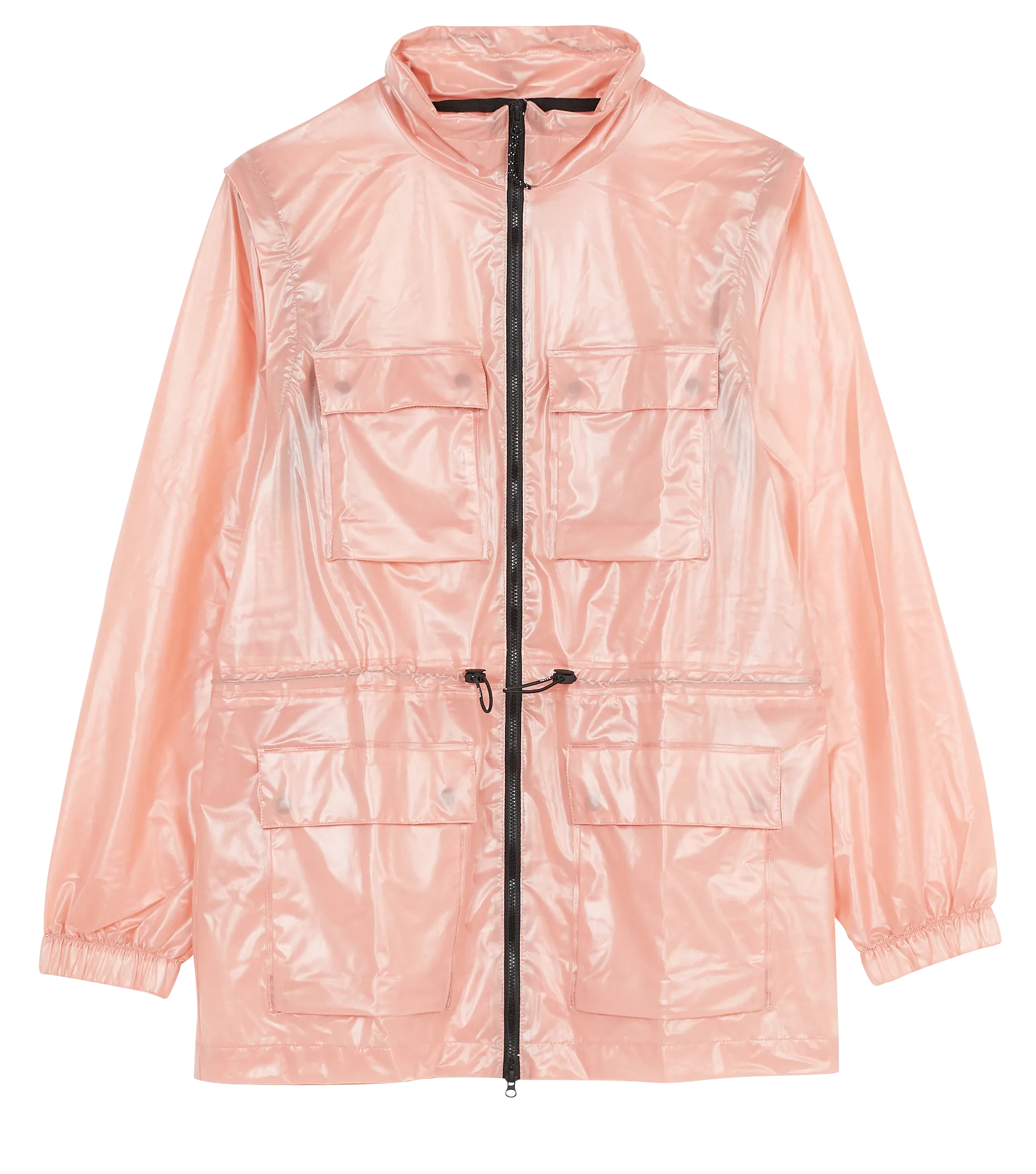  RAINS   Ultralight - Parka a collo alto con zip | Rosa