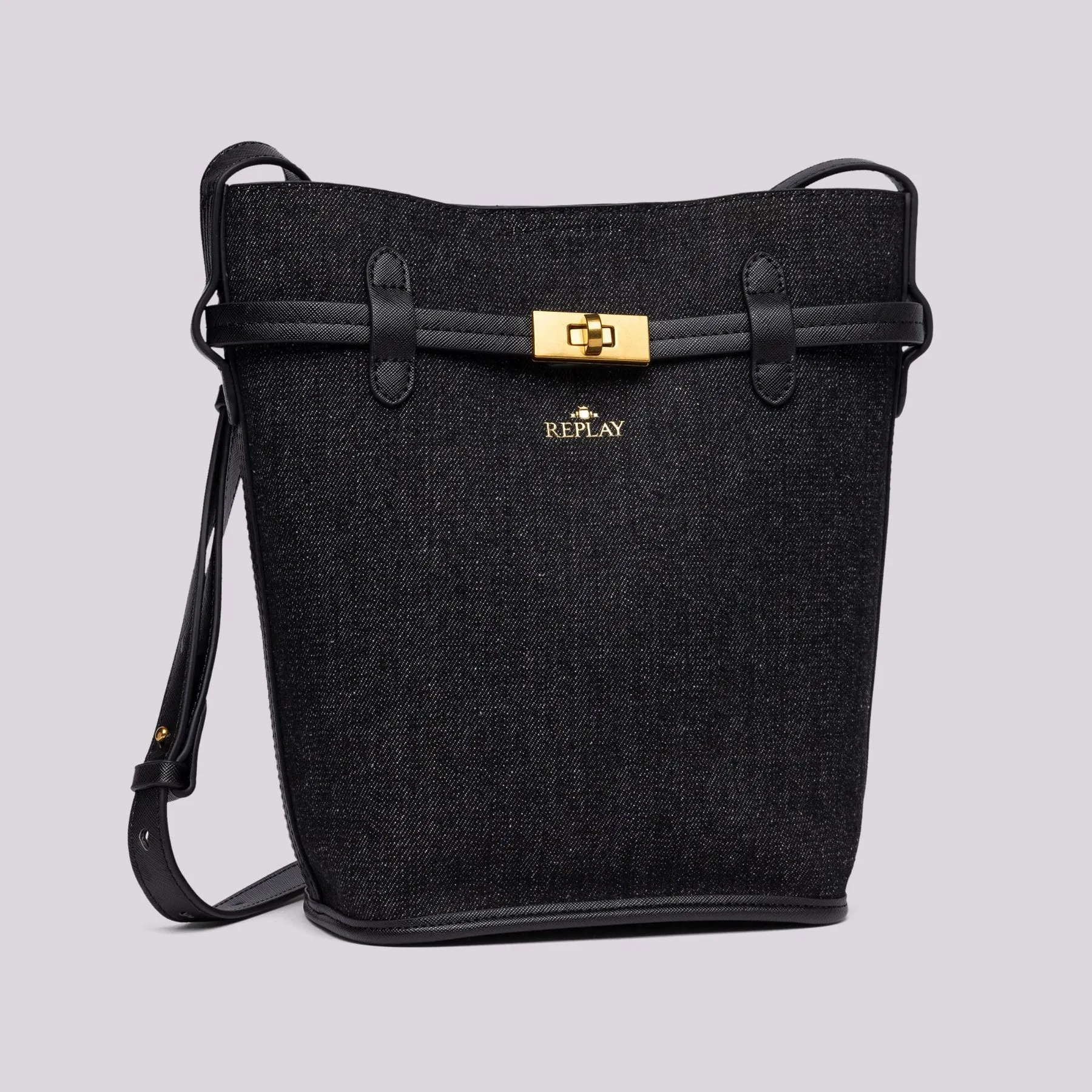 REPLAY Borsa Donna - FW3652 Washed Black  