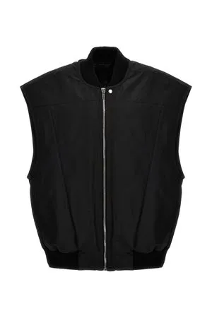 RICK OWENS Abbigliamento,Smanicati Gilet 'Jumbo Flight' in nylon 