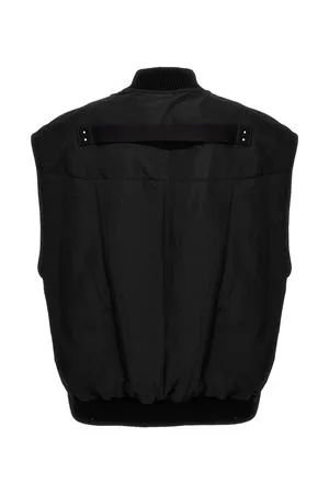 RICK OWENS Abbigliamento,Smanicati Gilet 'Jumbo Flight' in nylon 