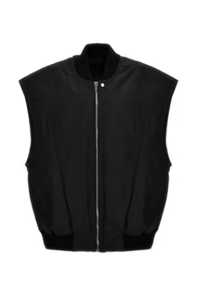 RICK OWENS Abbigliamento,Smanicati Gilet 'Jumbo Flight' in nylon 