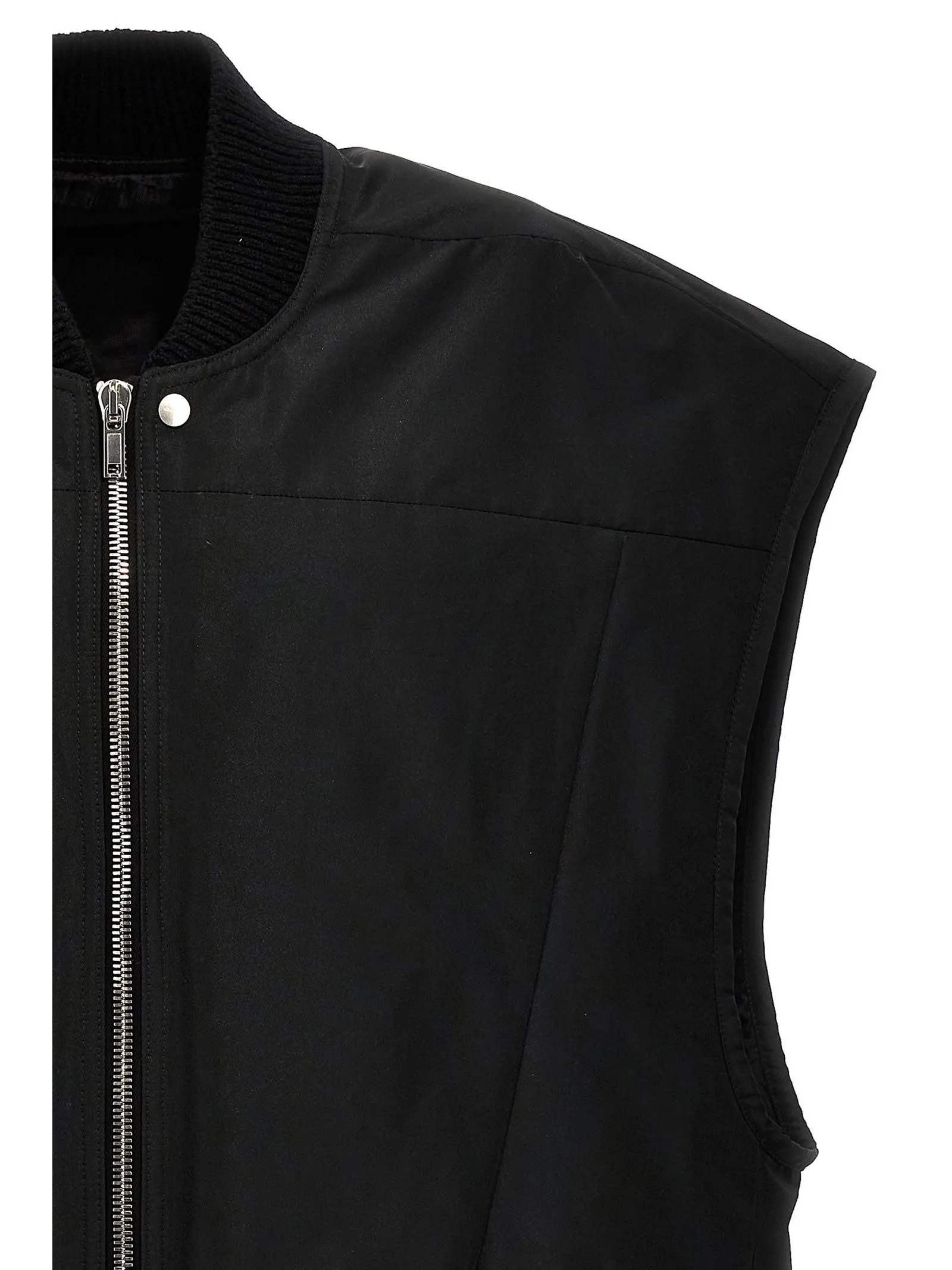 RICK OWENS Abbigliamento,Smanicati Gilet 'Jumbo Flight' in nylon 