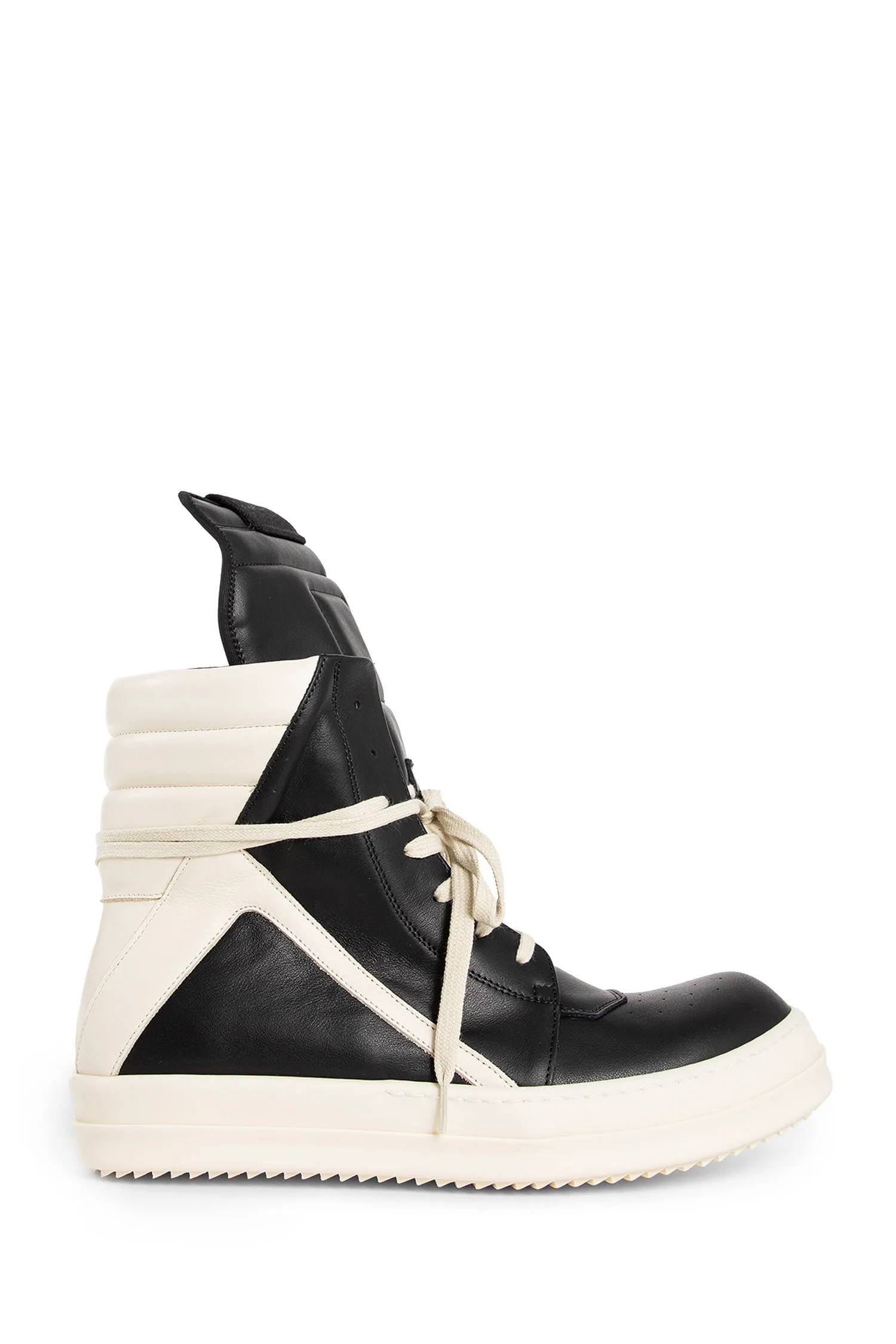 rick owens  lido geobasket high-top sneakers 