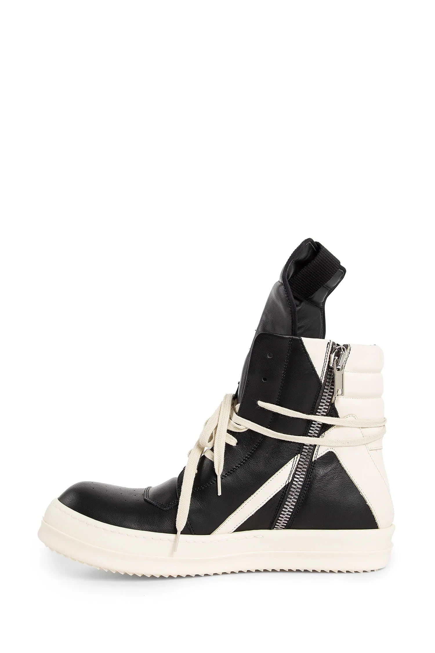 rick owens  lido geobasket high-top sneakers 