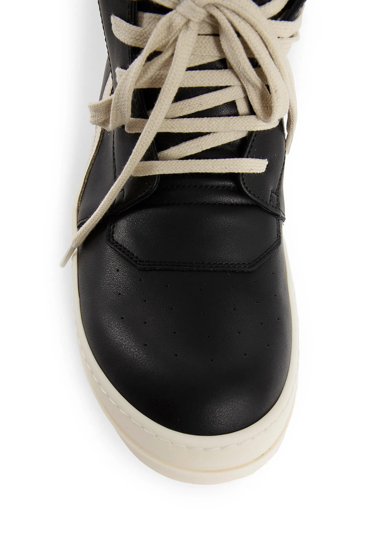 rick owens  lido geobasket high-top sneakers 