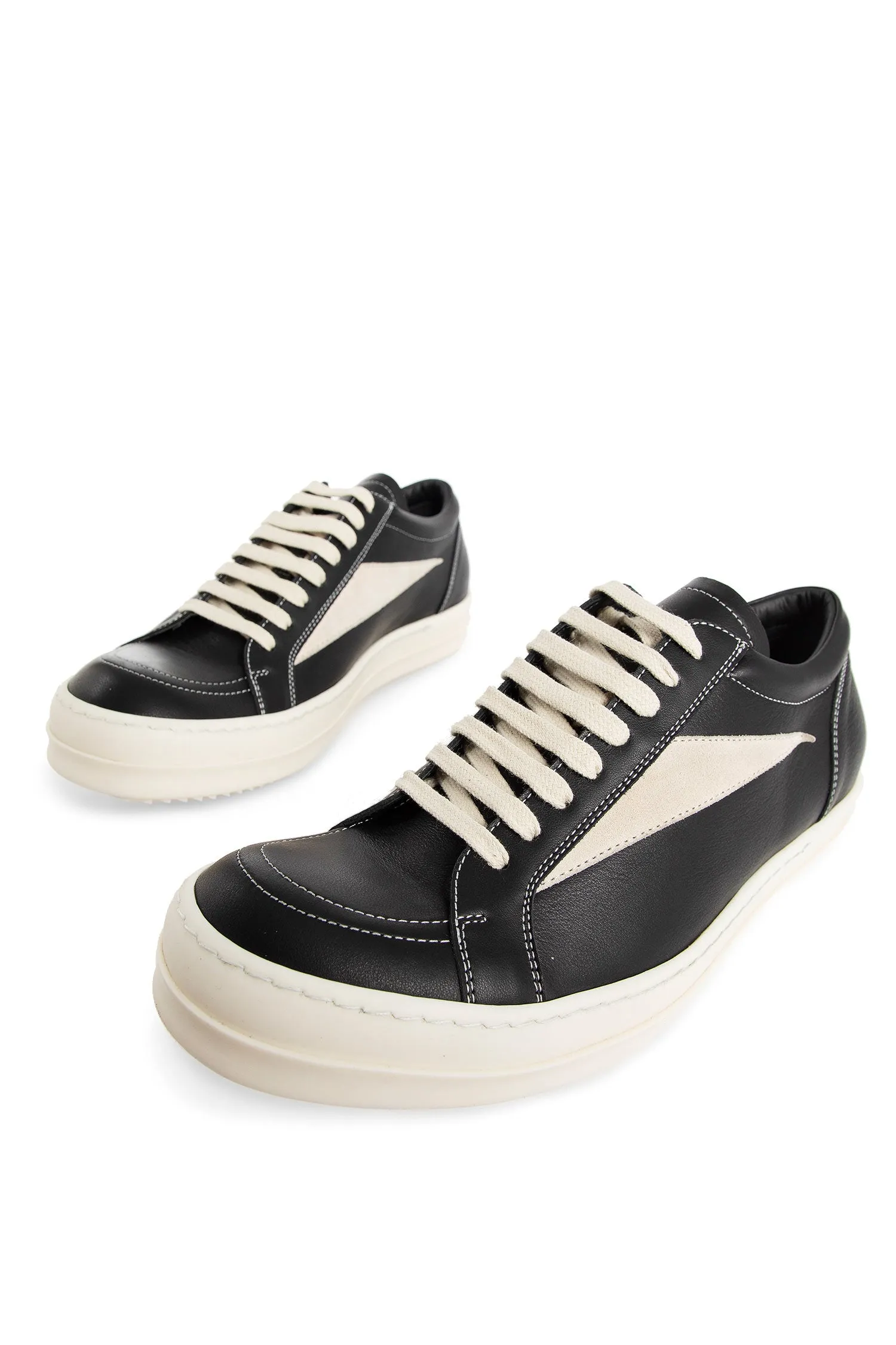 rick owens  lido vintage low-top sneakers 