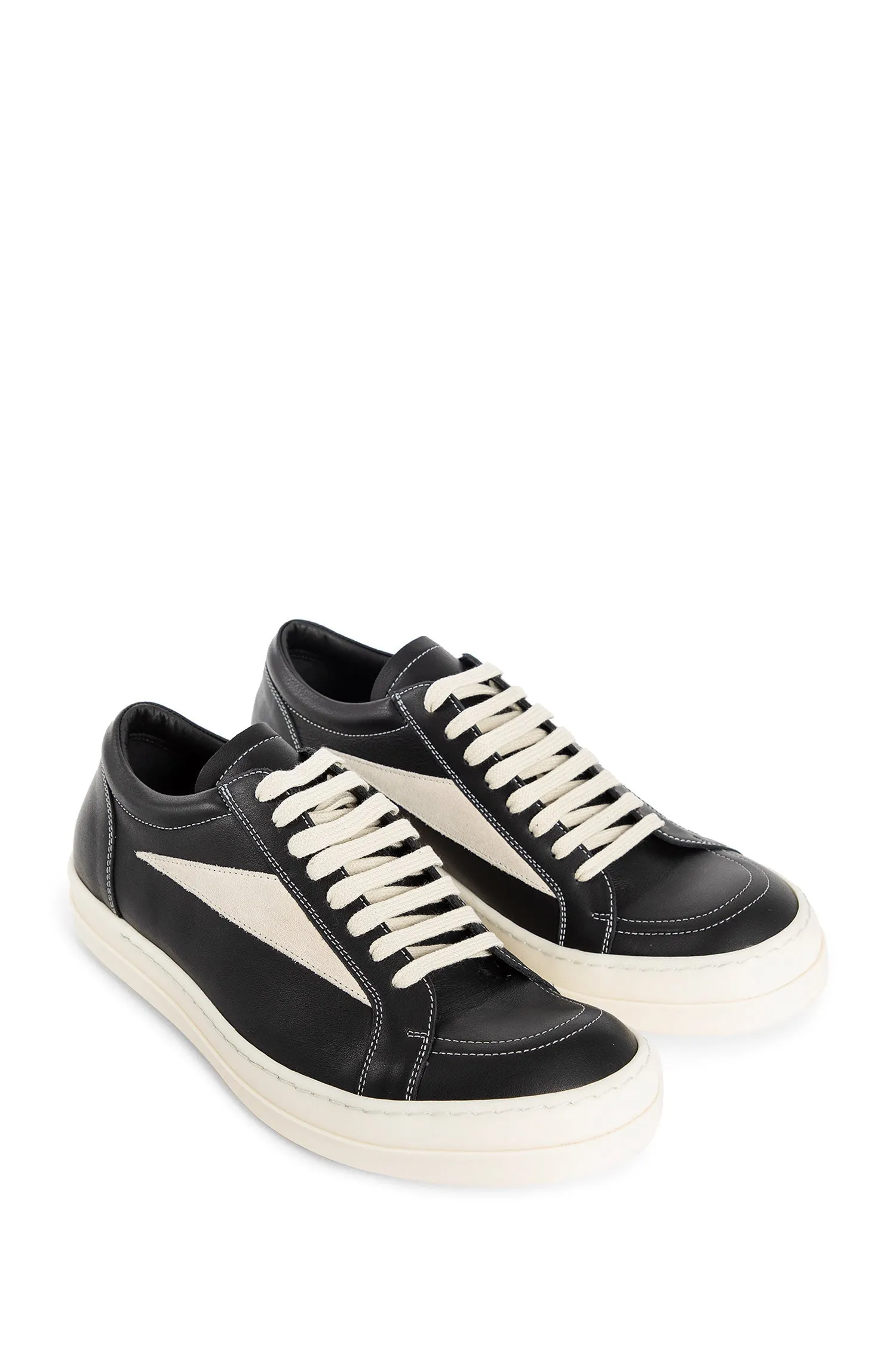 rick owens  lido vintage low-top sneakers 