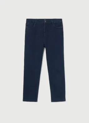 ROSA THEA  Pantaloni in denim di misto cotone stretch donna curvy