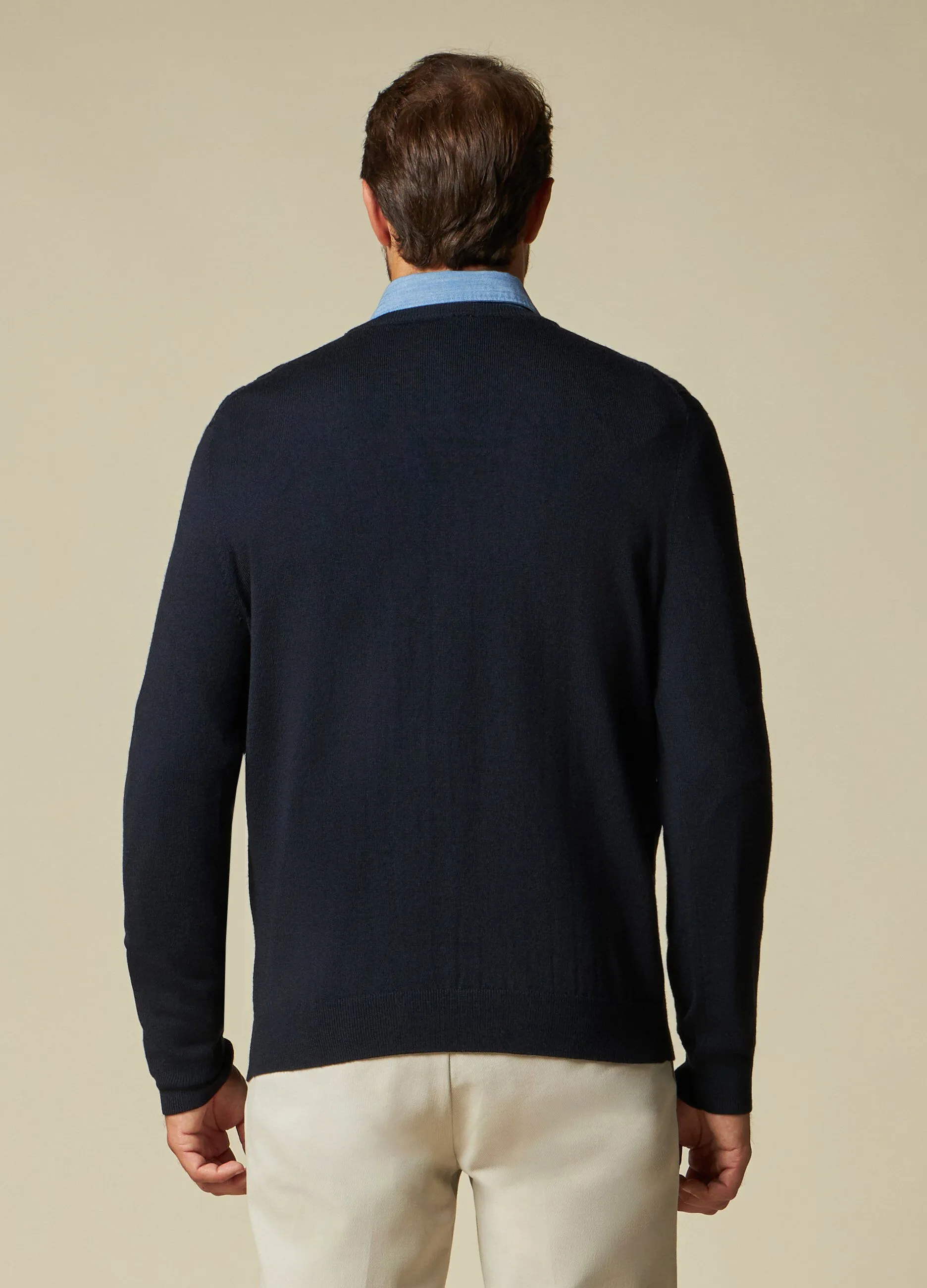 RUMFORD  Pullover a trecce misto lana merino Rumford uomo