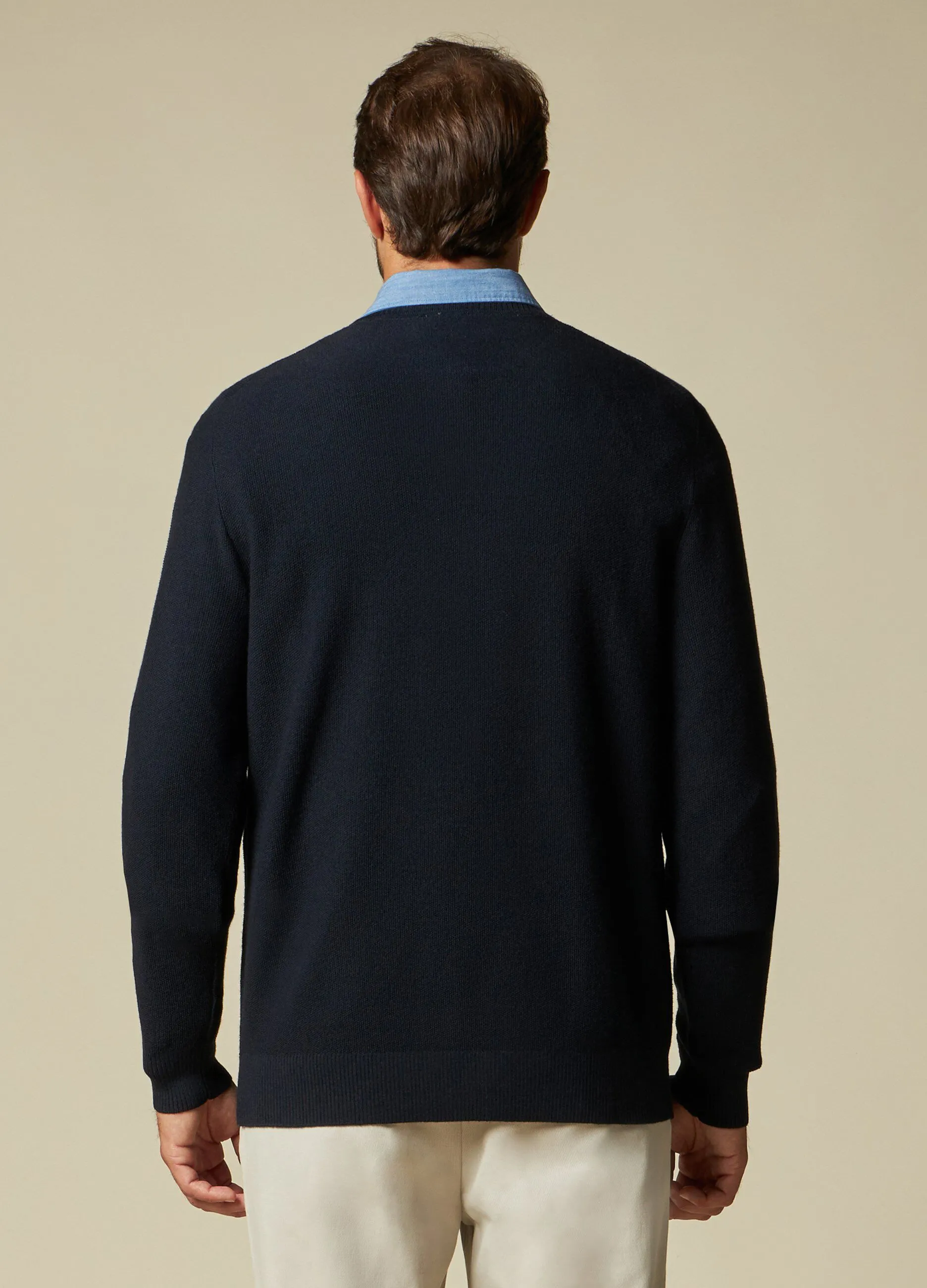 RUMFORD  Pullover misto lana merino Rumford uomo