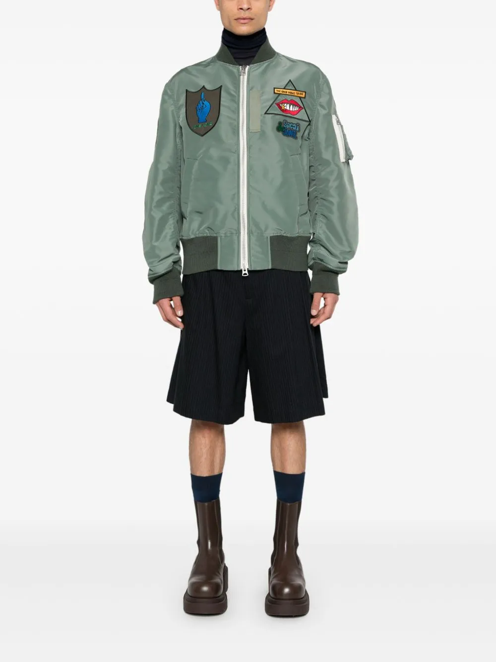 SACAI GIACCA BOMBER BLOUSON