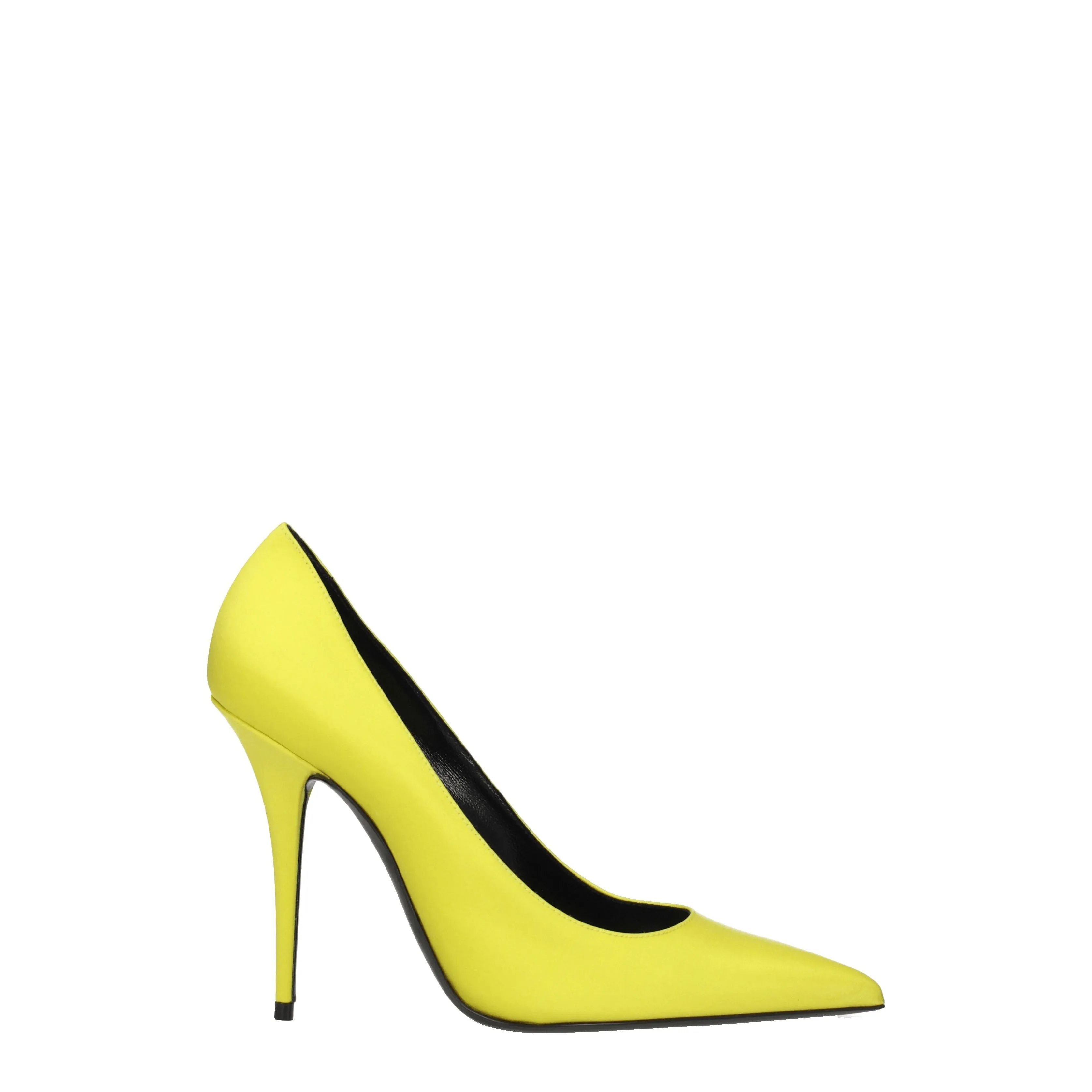 Saint Laurent Décolleté Marylin Donna Raso Giallo