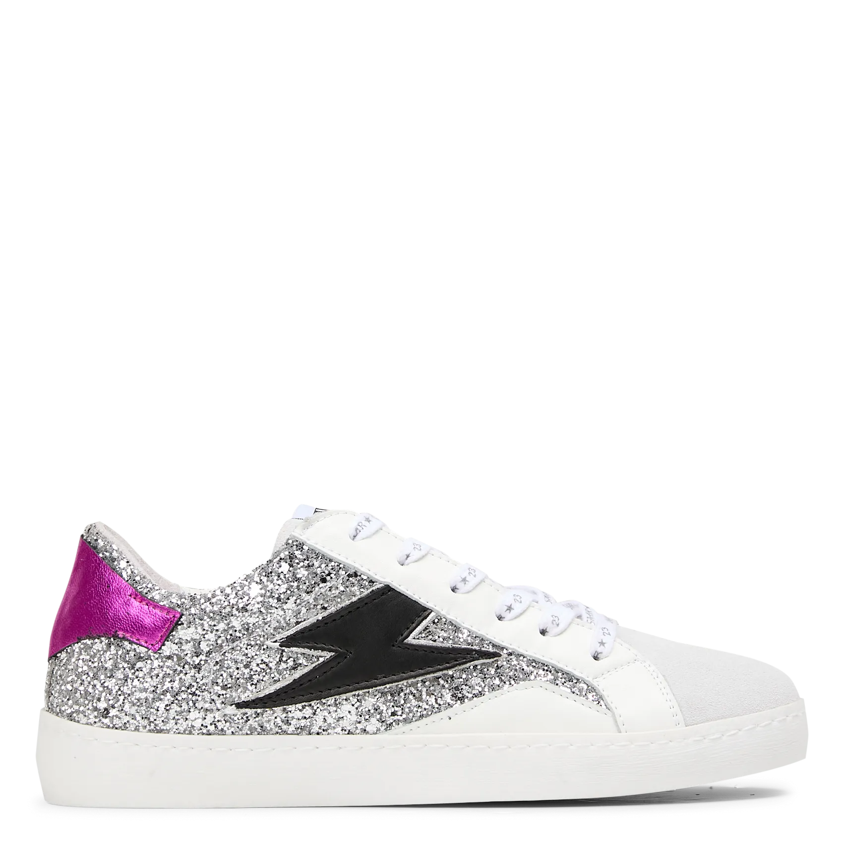  SEMERDJIAN - SMR   LARRY - Sneakers basse con paillettes | Argento 